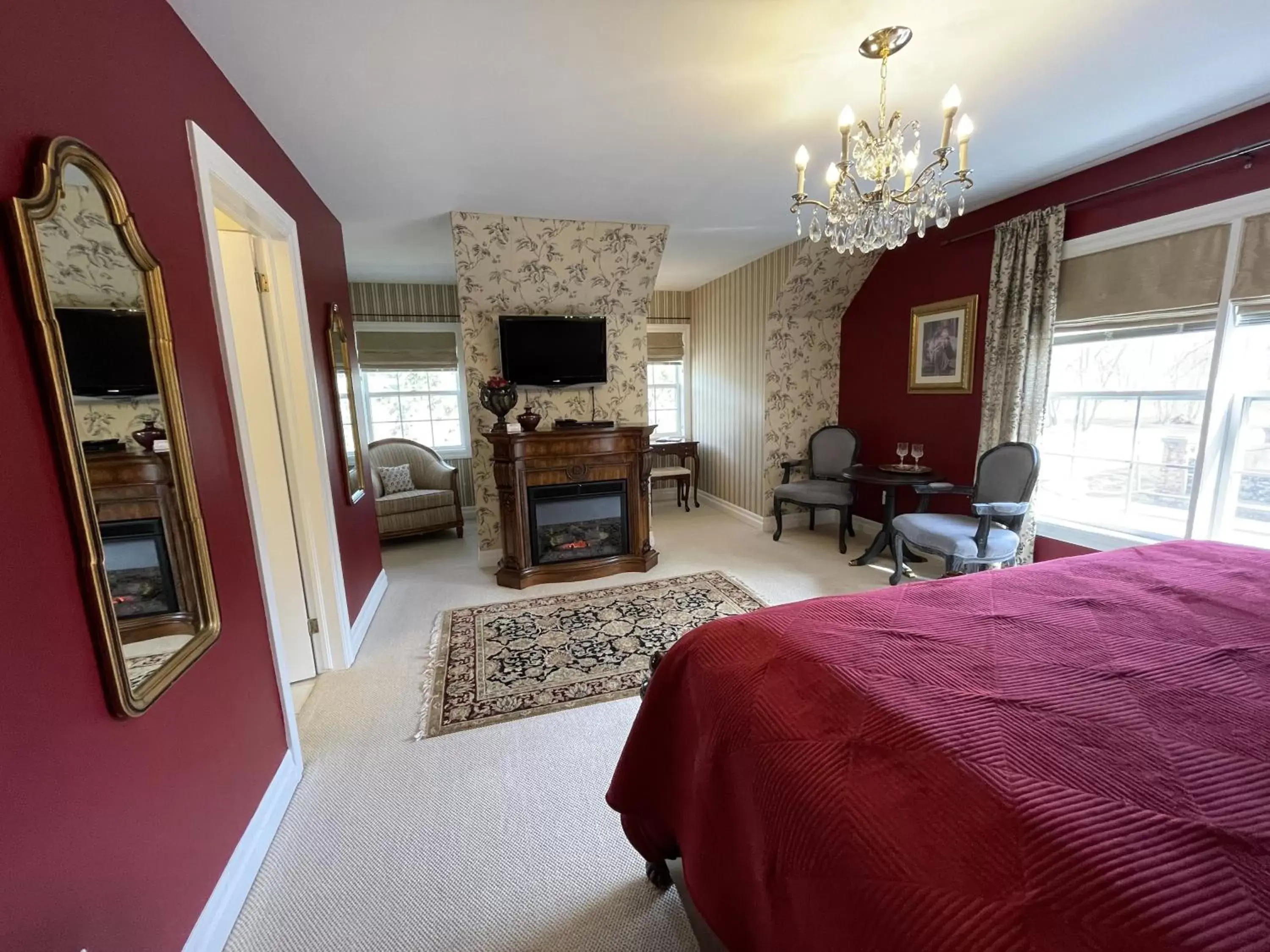 Seating Area in Darlington House Bed and Breakfast