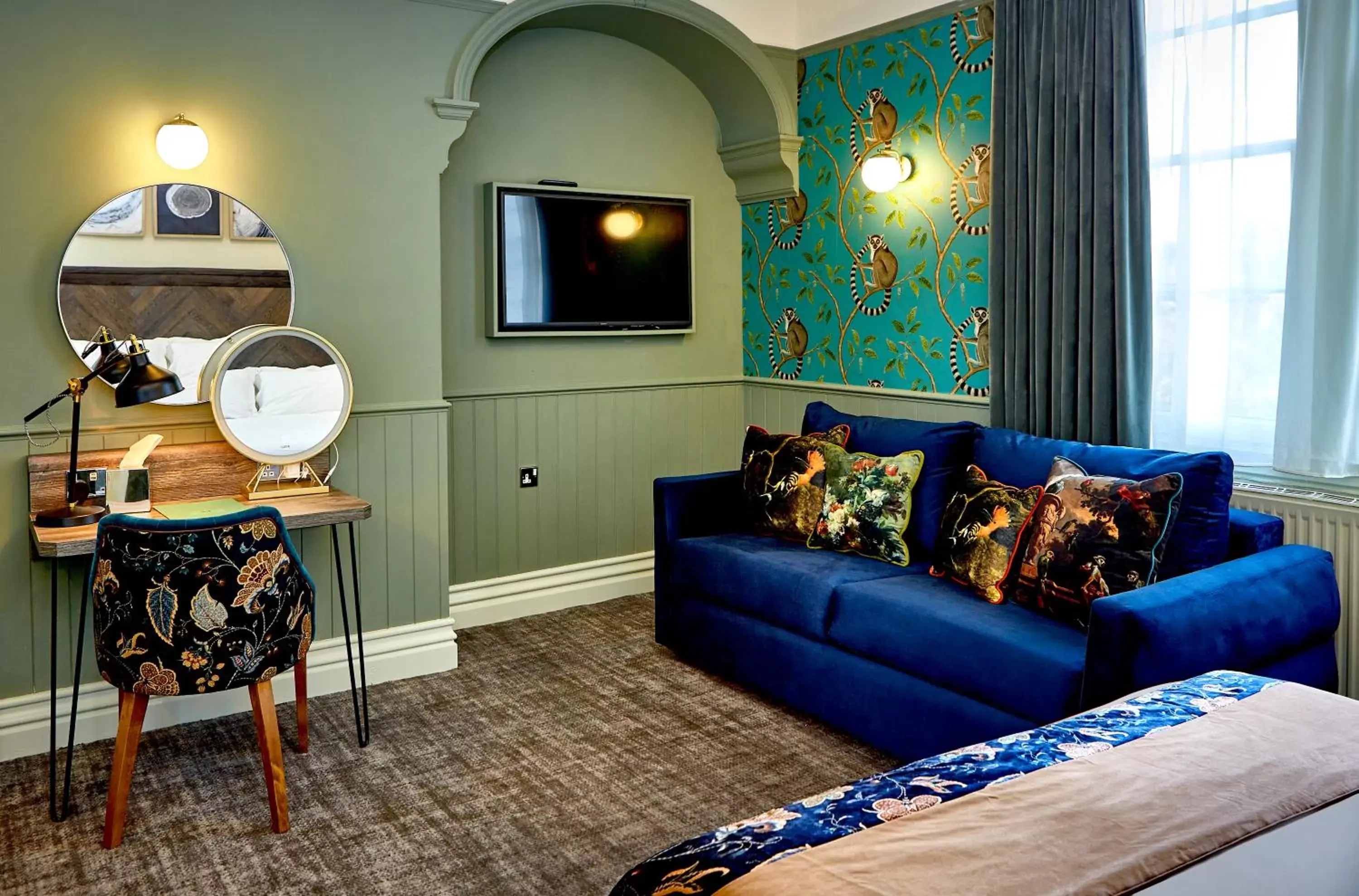 Bedroom, Seating Area in Alderley Edge Hotel