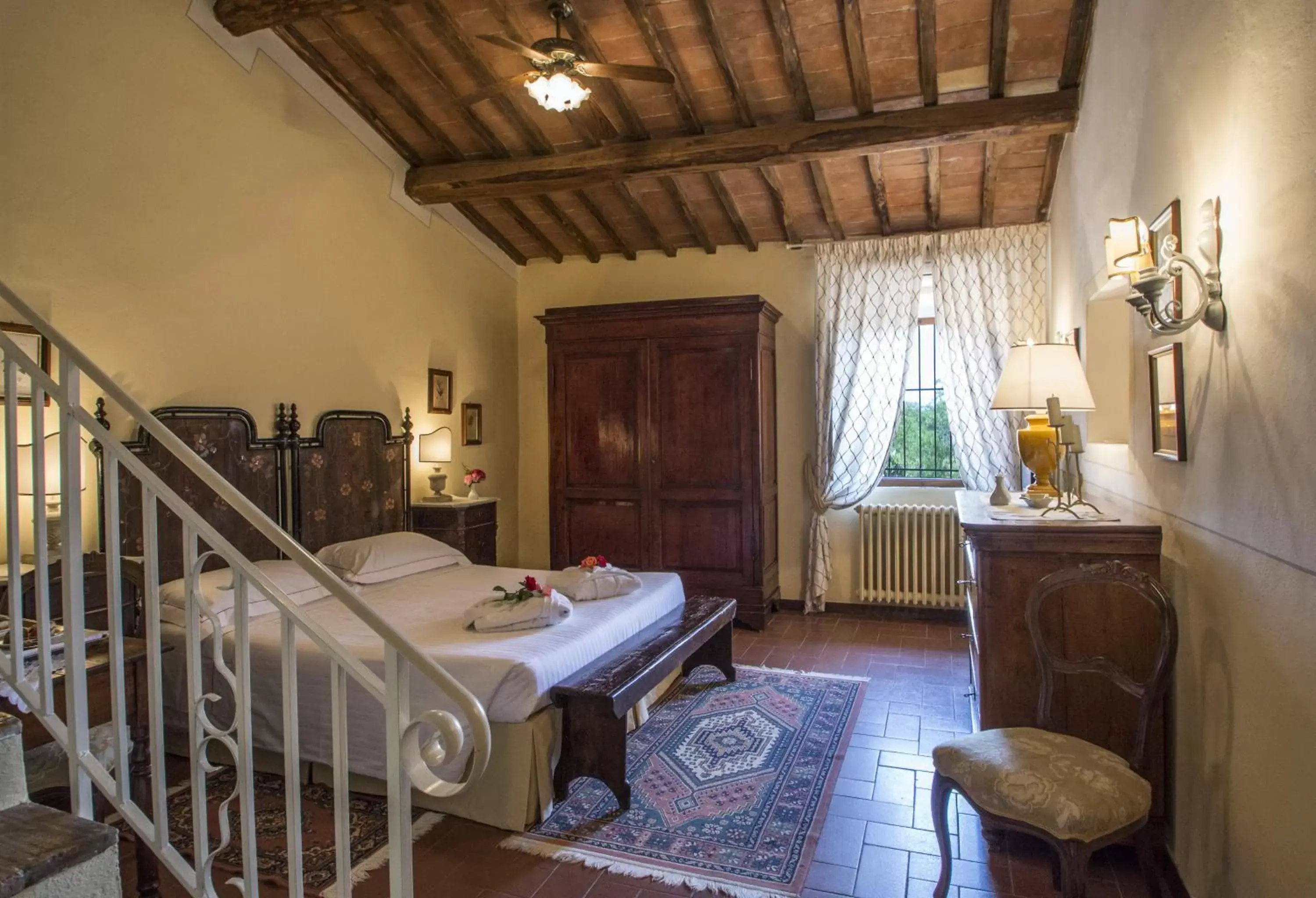 Bedroom in Hotel Belvedere Di San Leonino