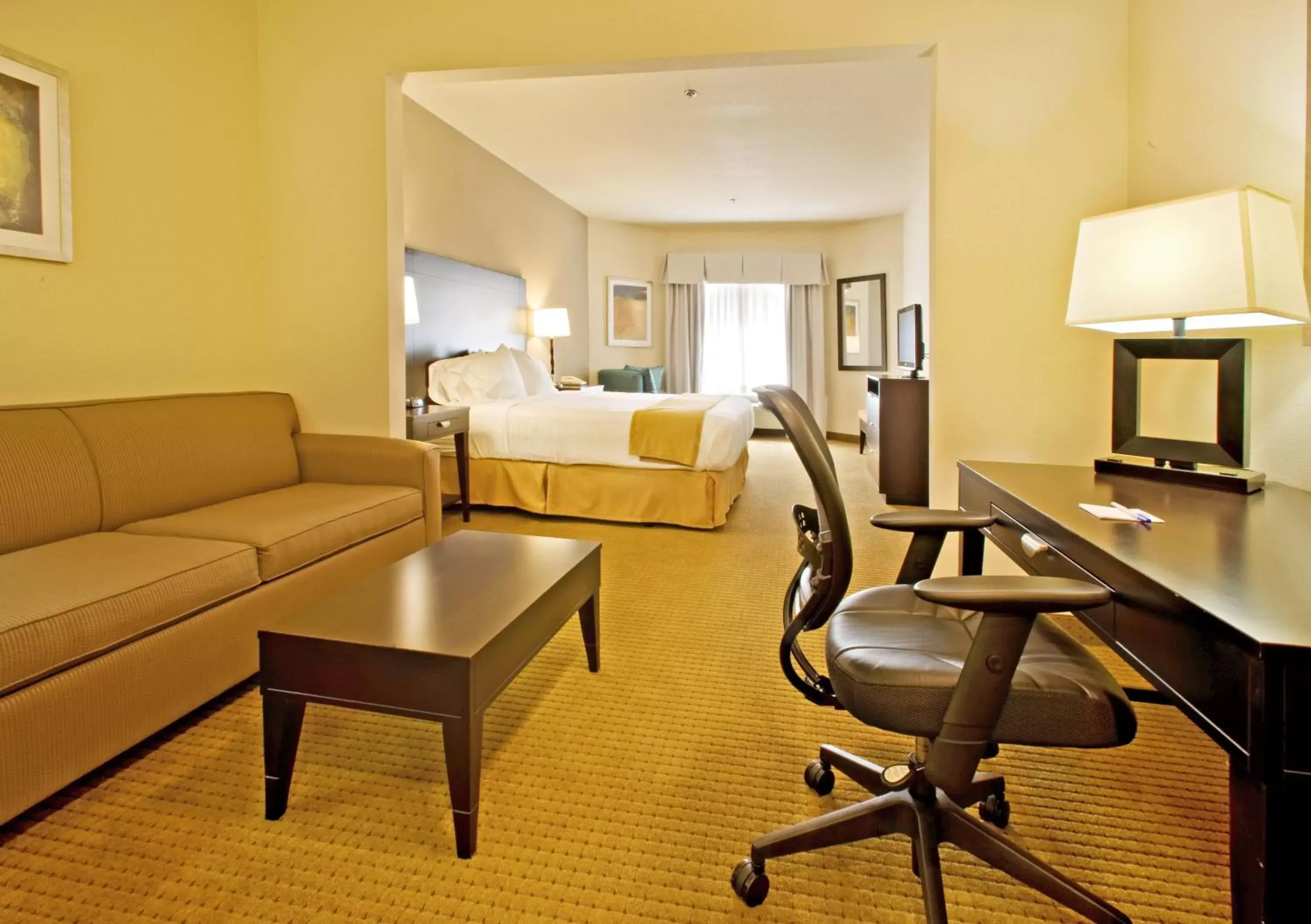 Photo of the whole room, Seating Area in Holiday Inn Express Hotel & Suites Shamrock North, an IHG Hotel