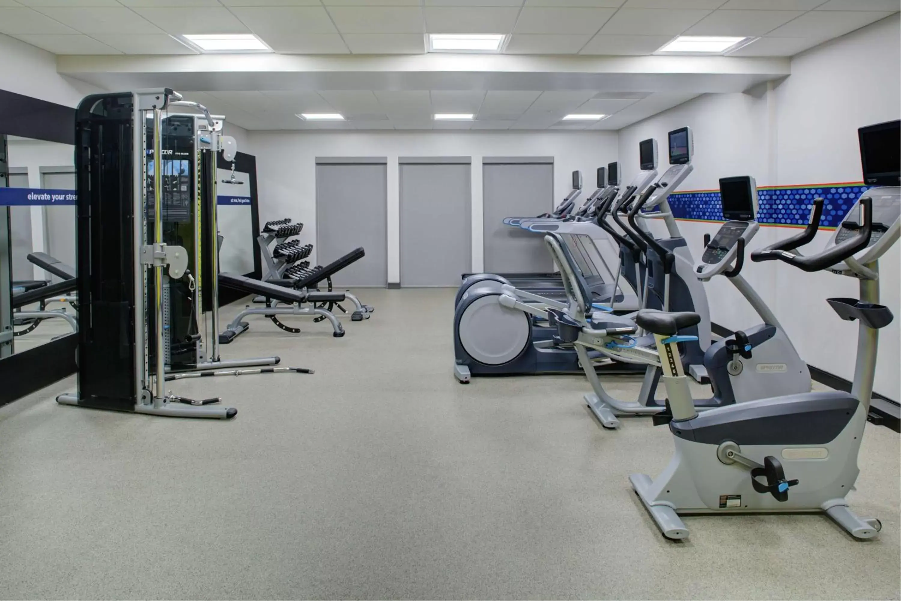 Fitness centre/facilities, Fitness Center/Facilities in Hampton Inn & Suites Irvine/Orange County Airport