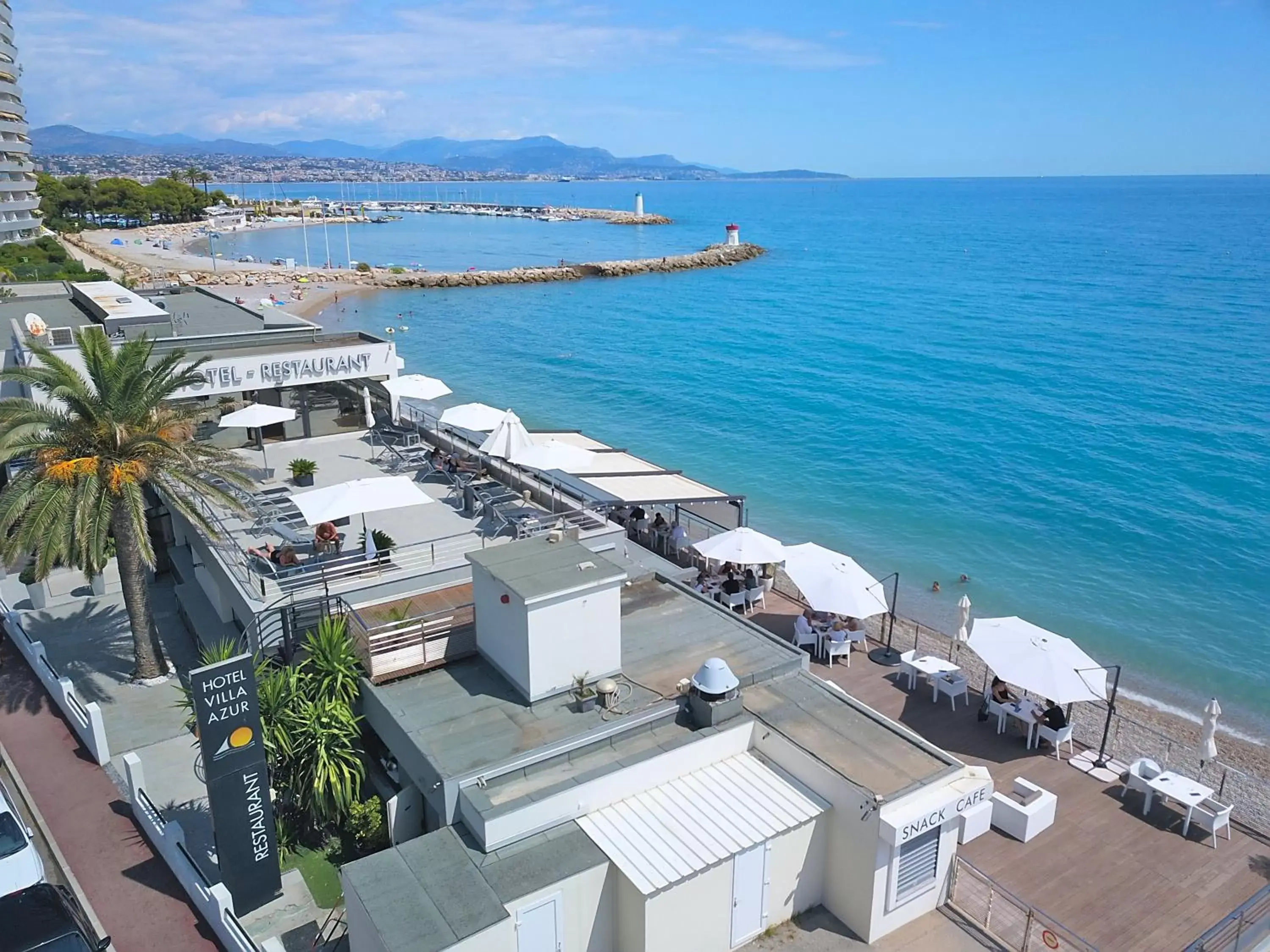 Bird's eye view, Bird's-eye View in Villa Azur