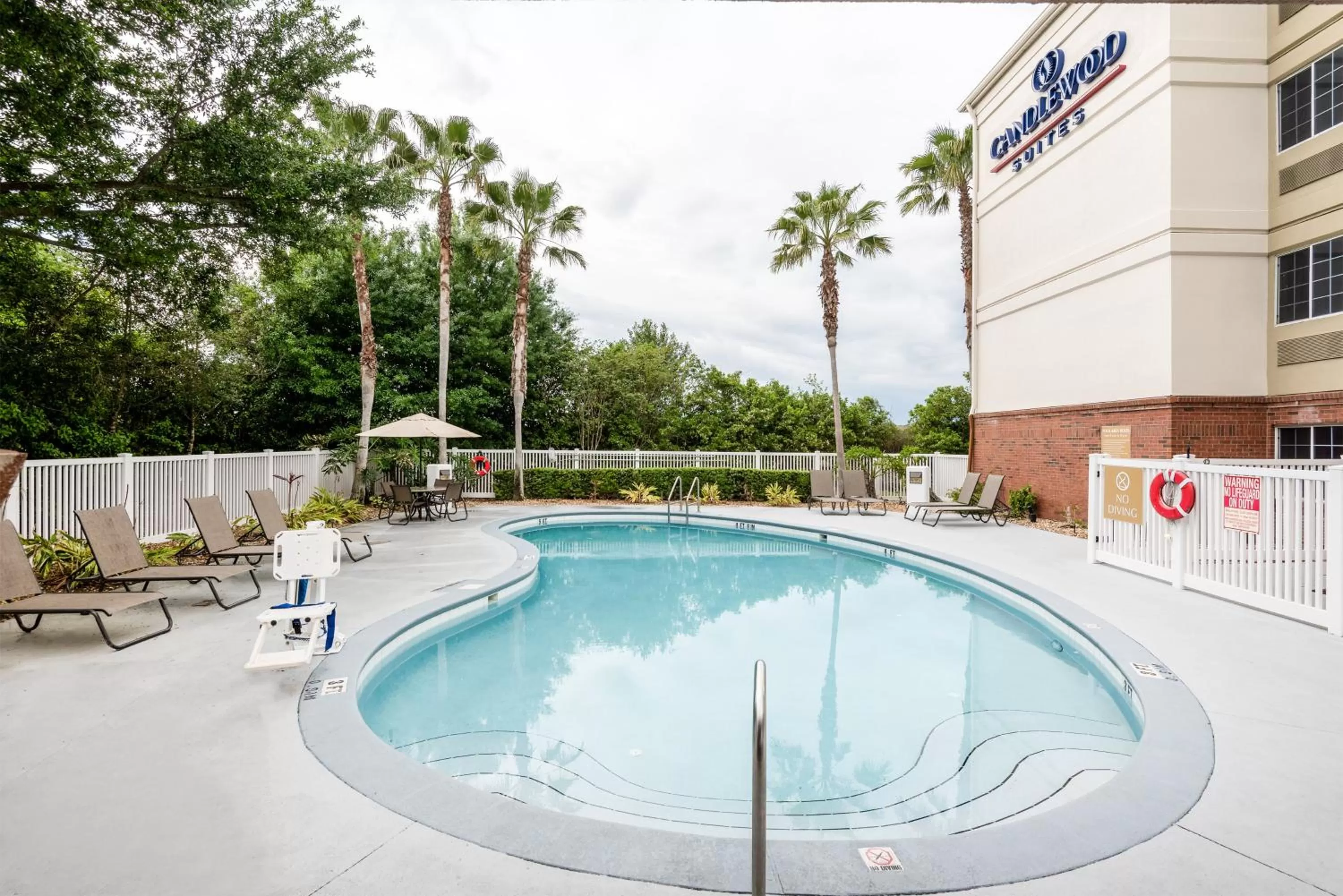 Swimming pool in Candlewood Suites Lake Mary by IHG