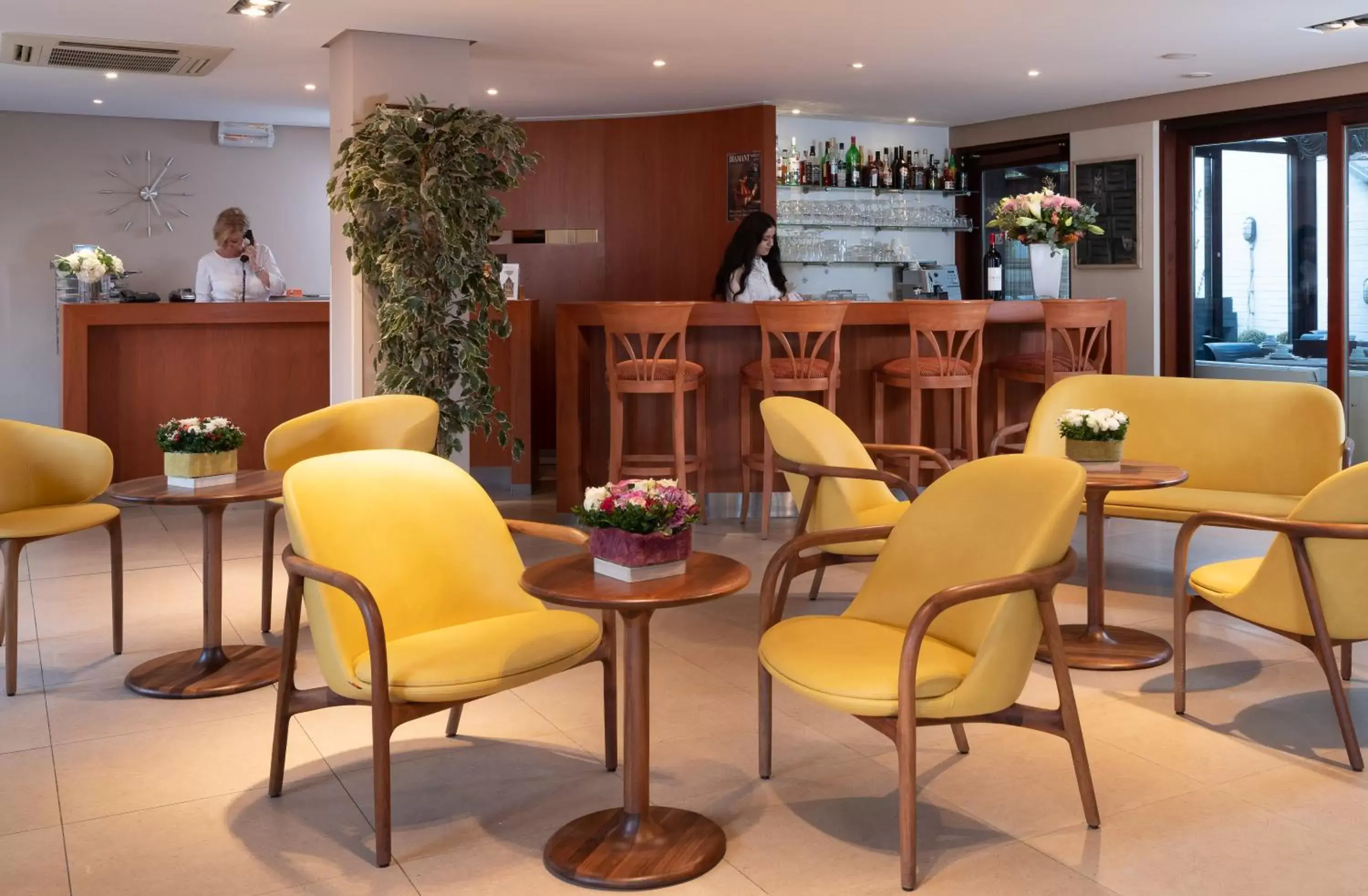 Lobby or reception, Lounge/Bar in Rosenburg Hotel Brugge