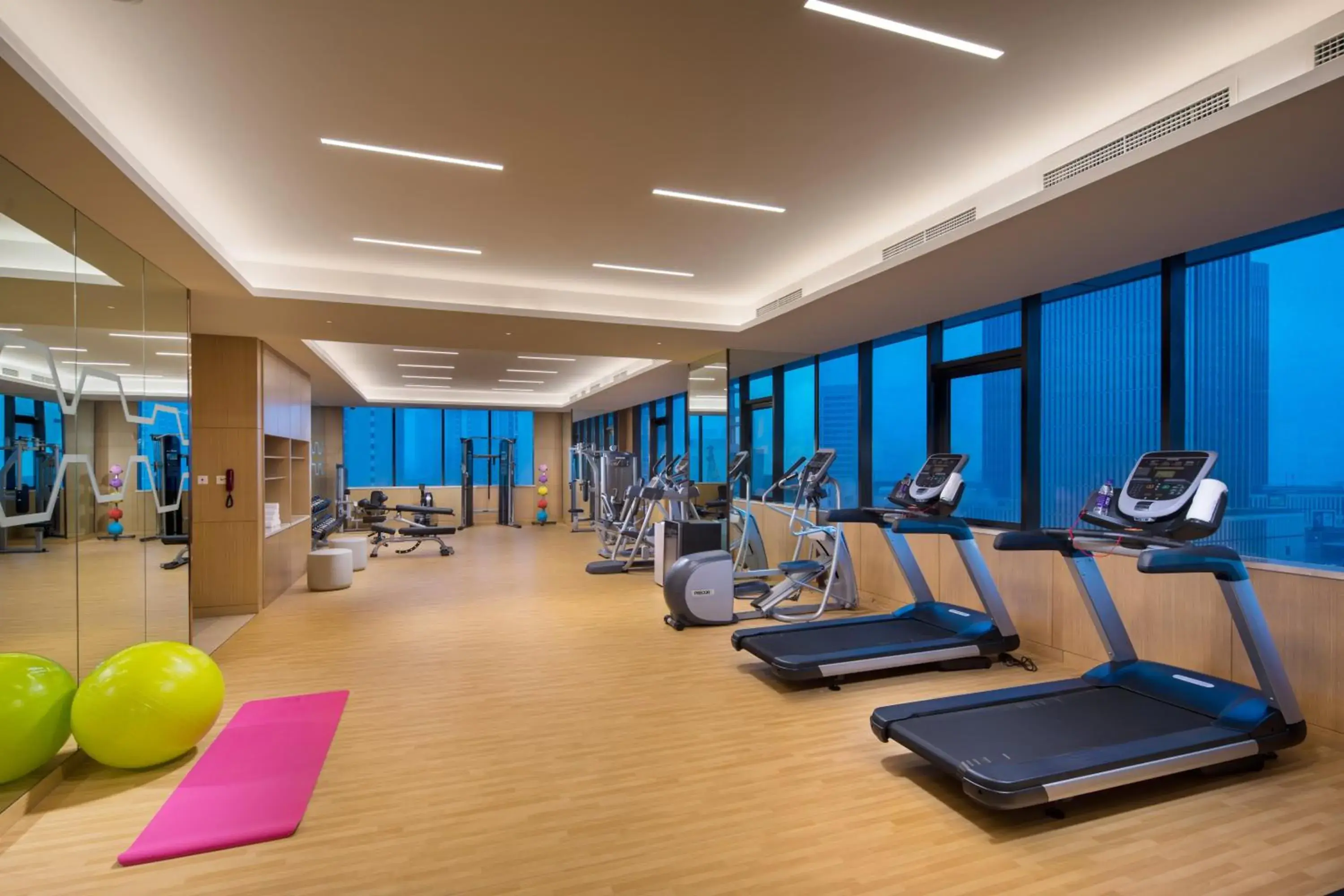 Fitness centre/facilities, Fitness Center/Facilities in Holiday Inn Tianjin Xiqing, an IHG Hotel