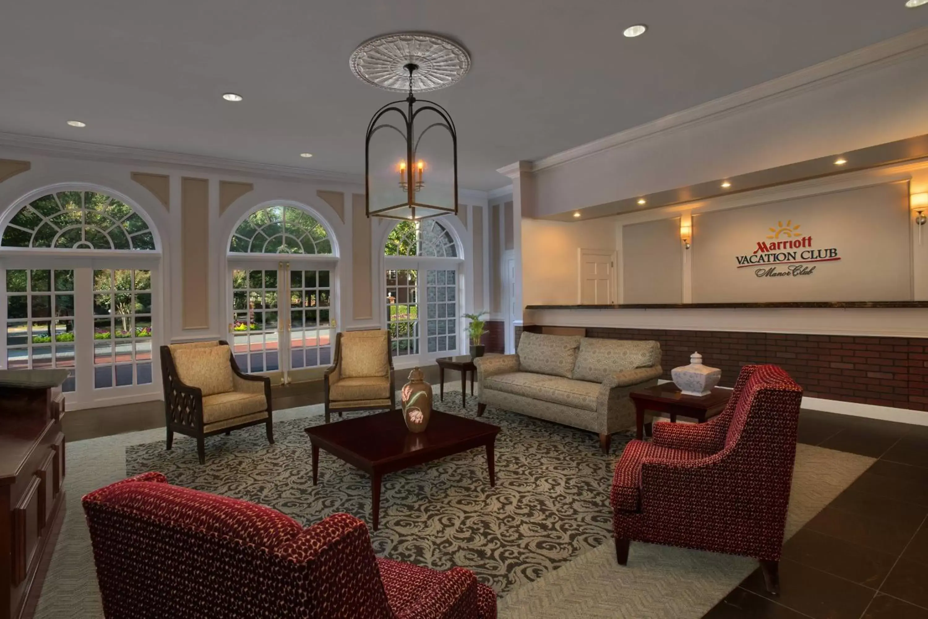 Lobby or reception, Lobby/Reception in Marriott's Manor Club at Ford's Colony