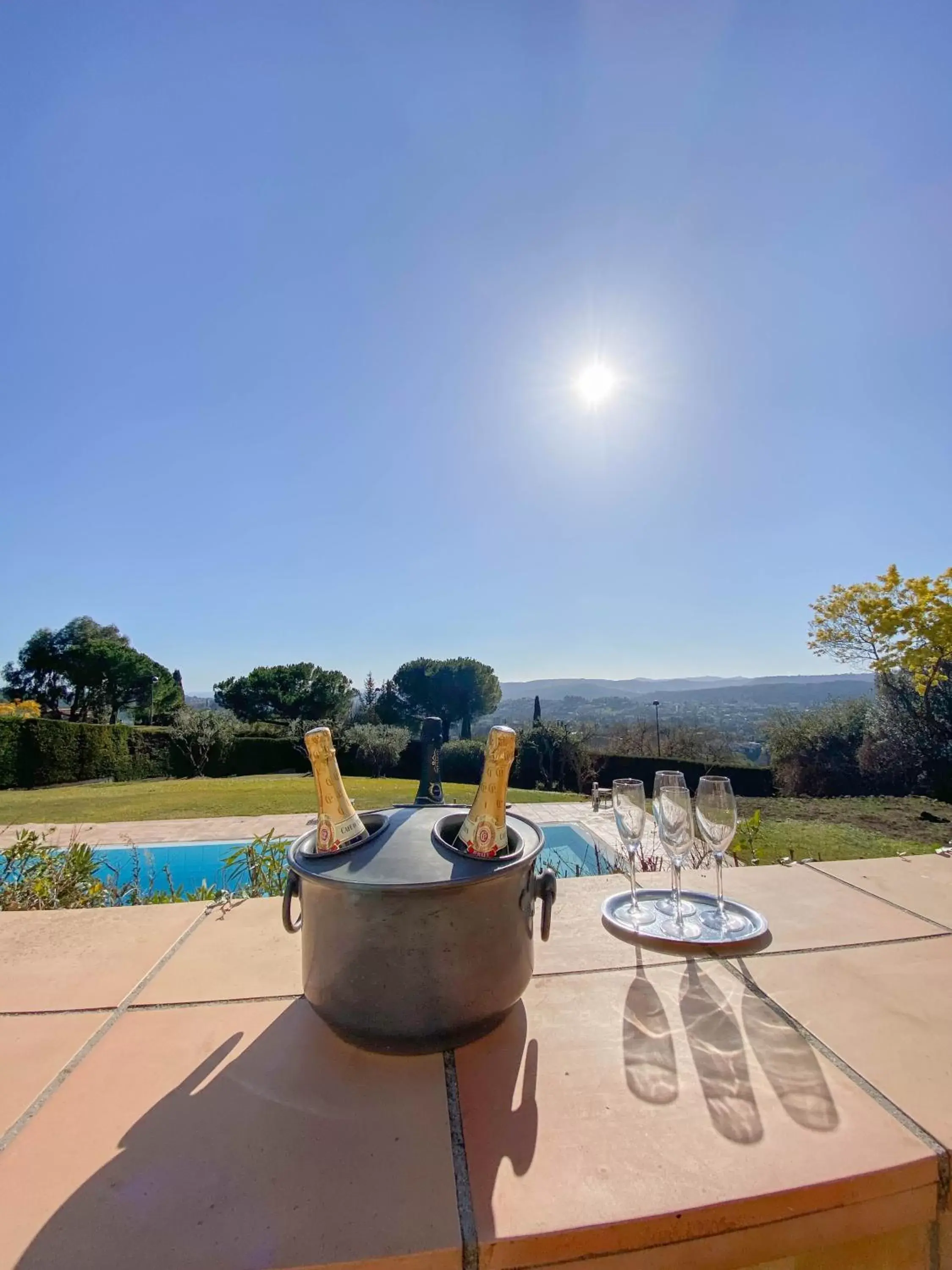 View (from property/room), Swimming Pool in Villa St Maxime