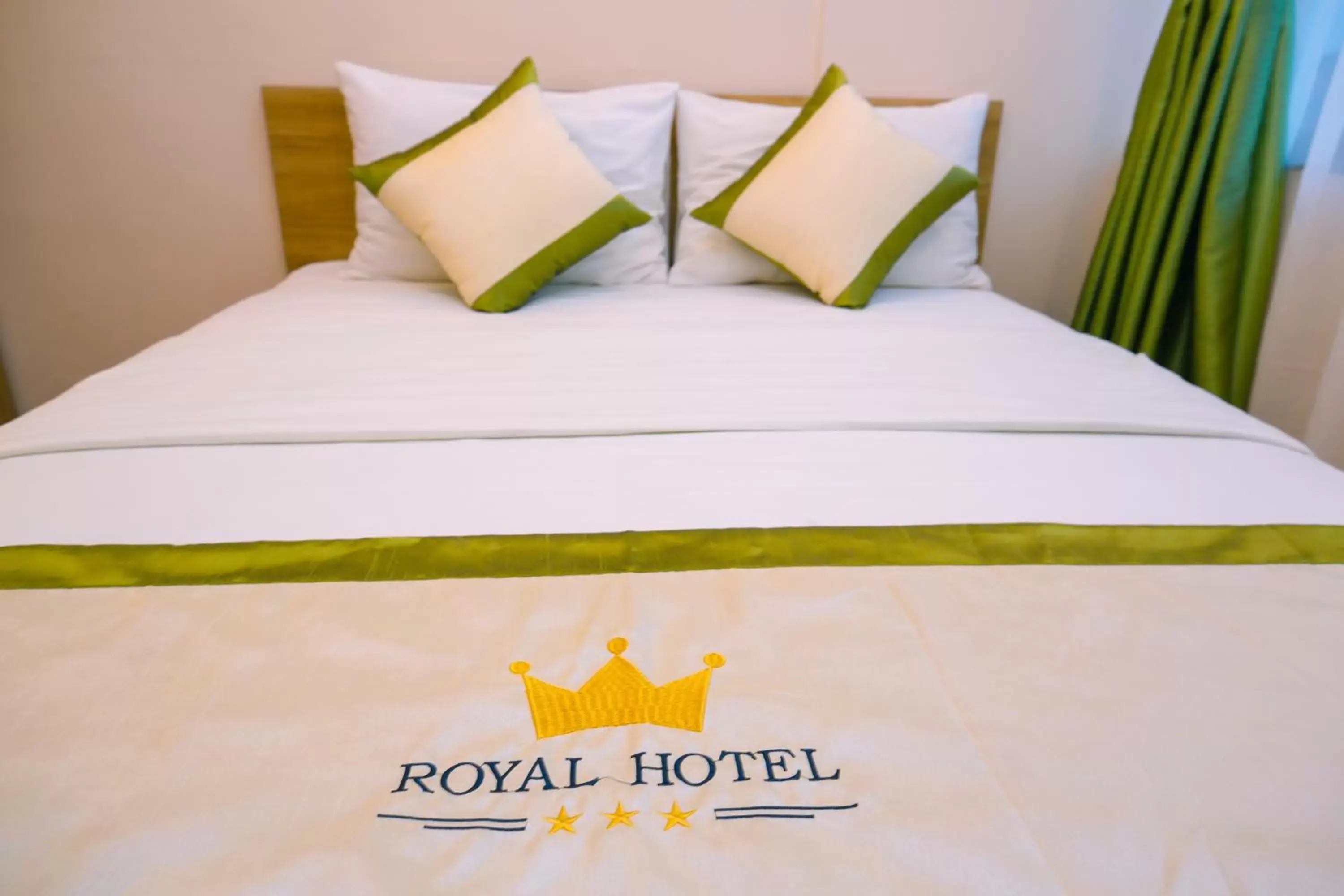 Bed in Royal Hotel