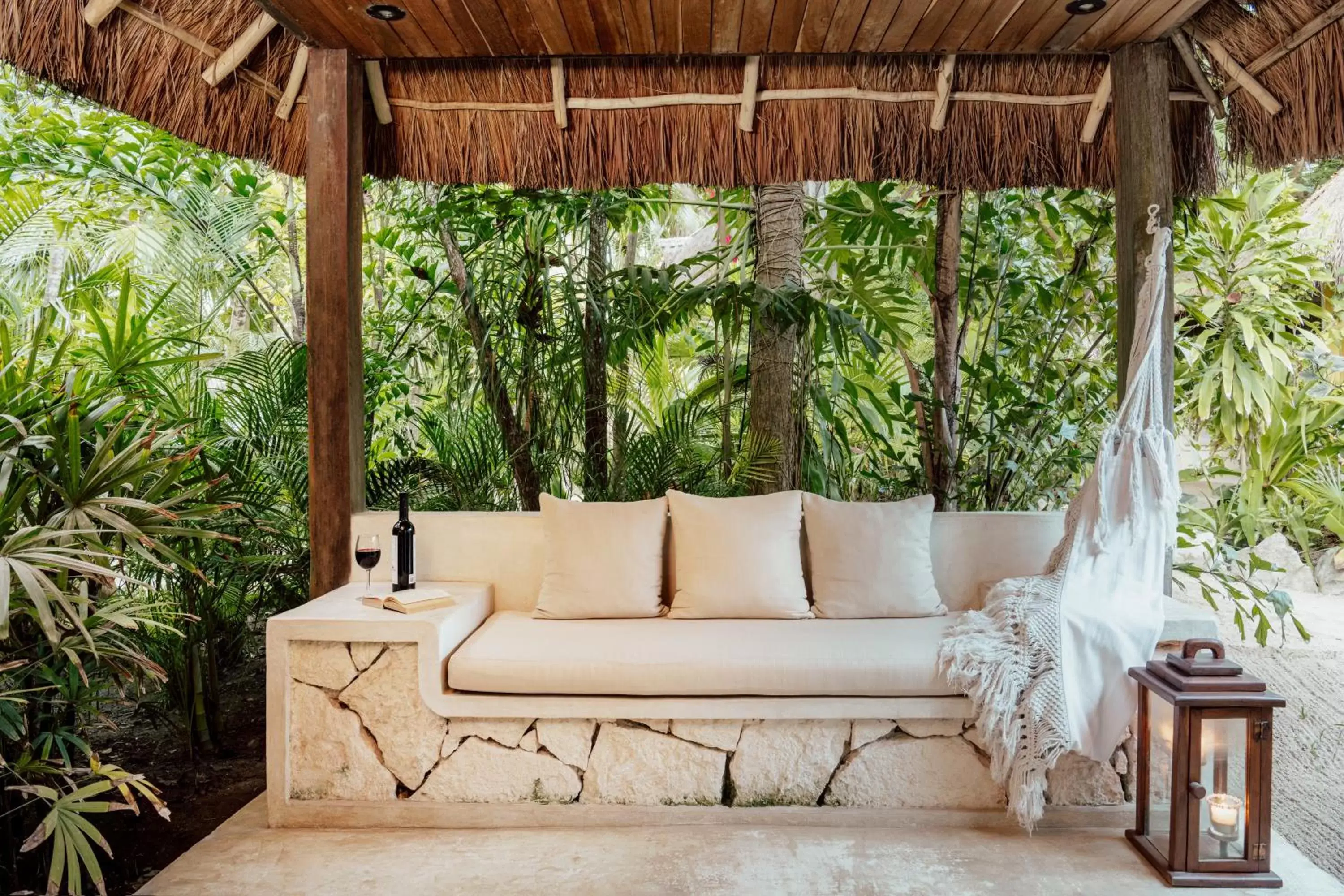 Balcony/Terrace, Seating Area in Dos Ceibas Tulum Feel Good Hotel