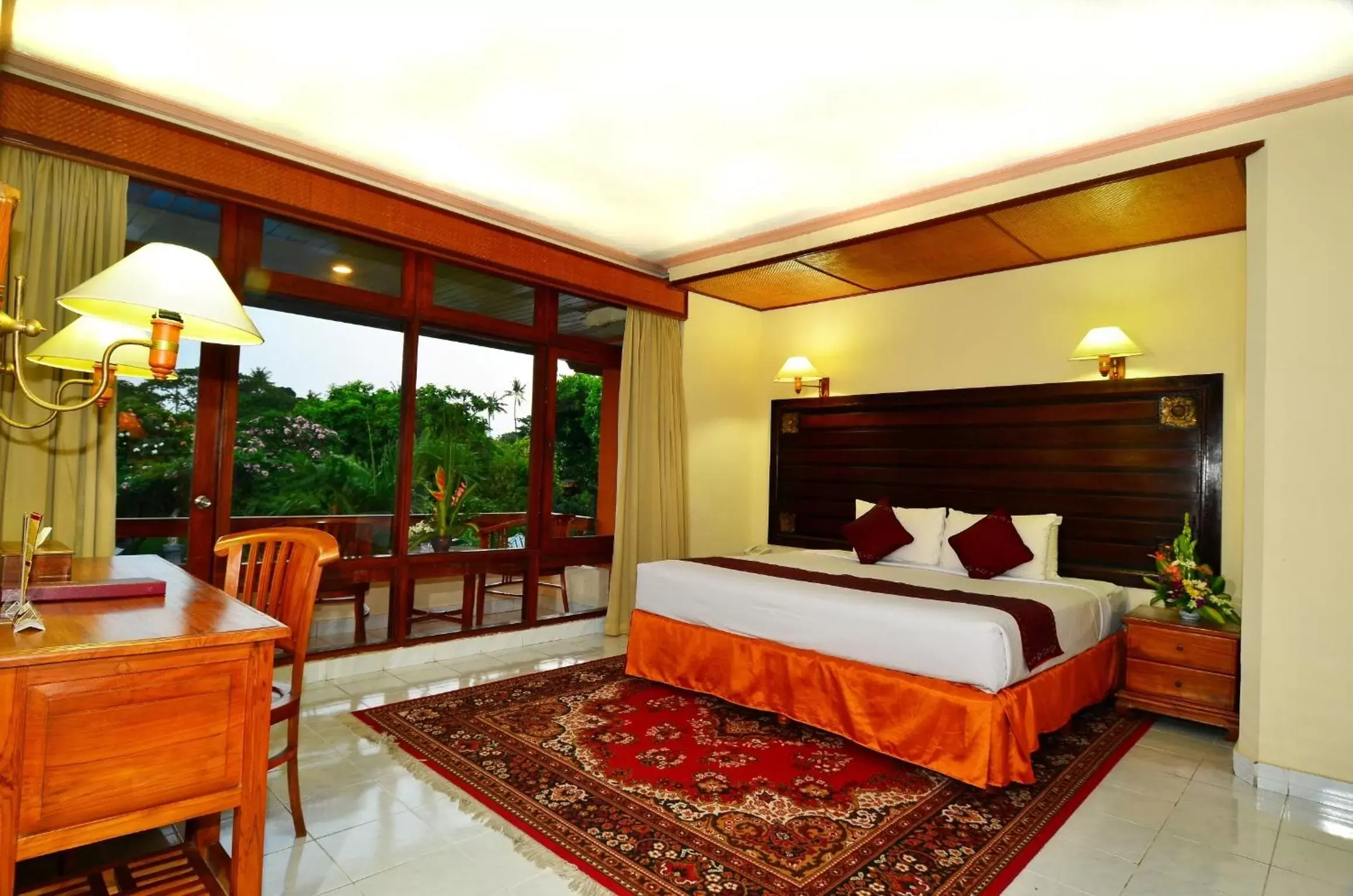 Bedroom in Inna Sindhu Beach Hotel & Resort