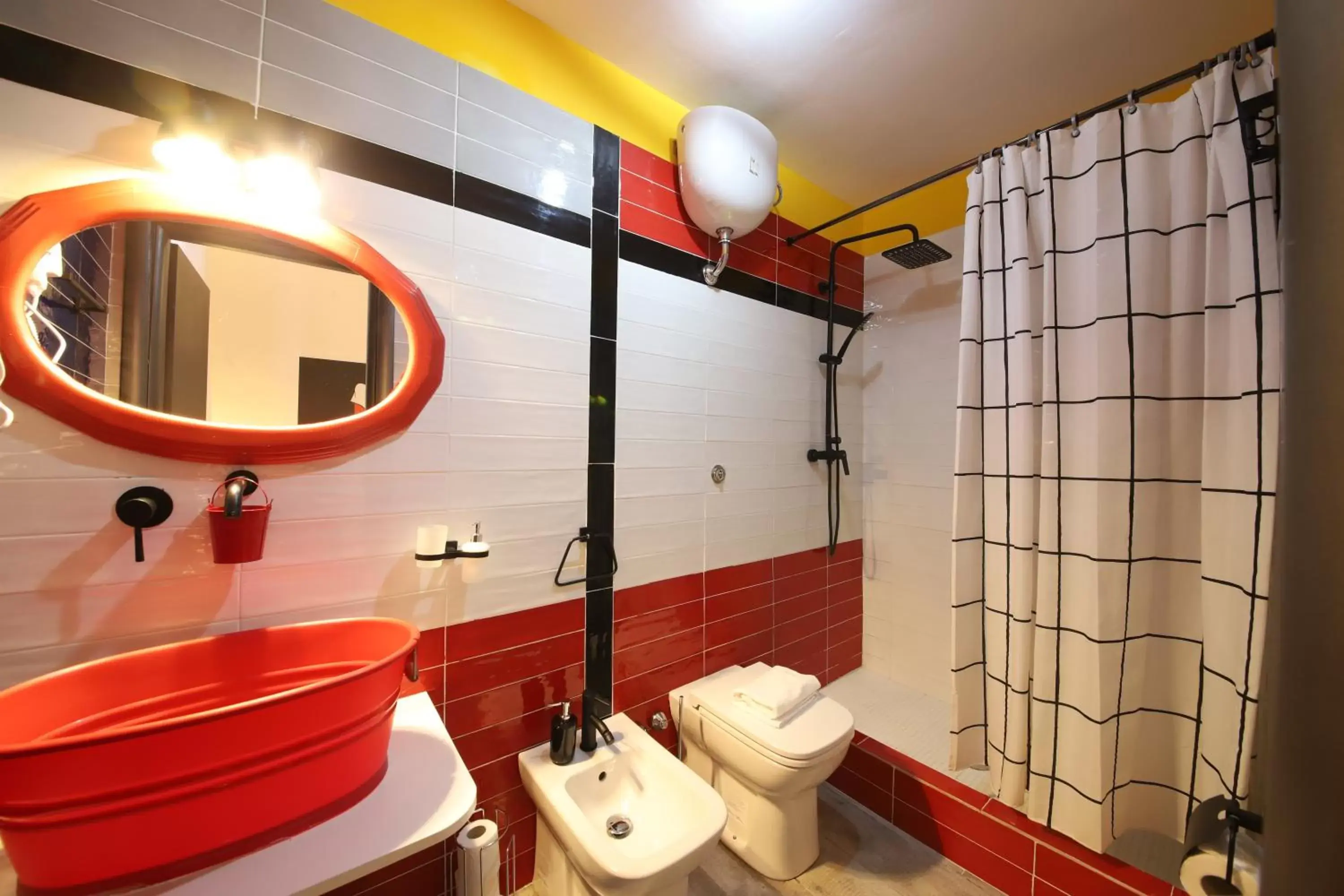 Bathroom in casa interattiva Naples'Secrets