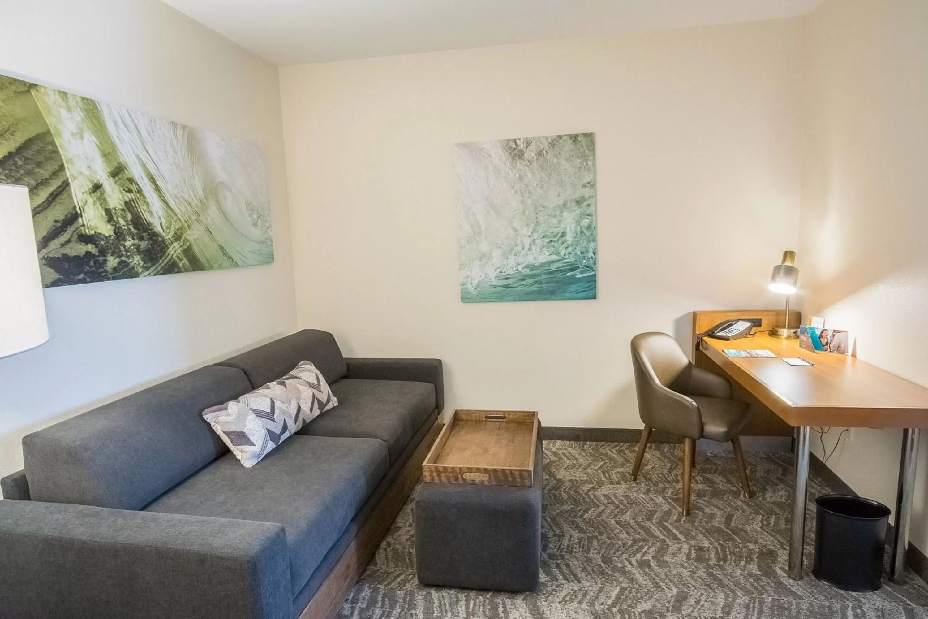 Living room, Seating Area in SpringHill Suites by Marriott Winston-Salem Hanes Mall