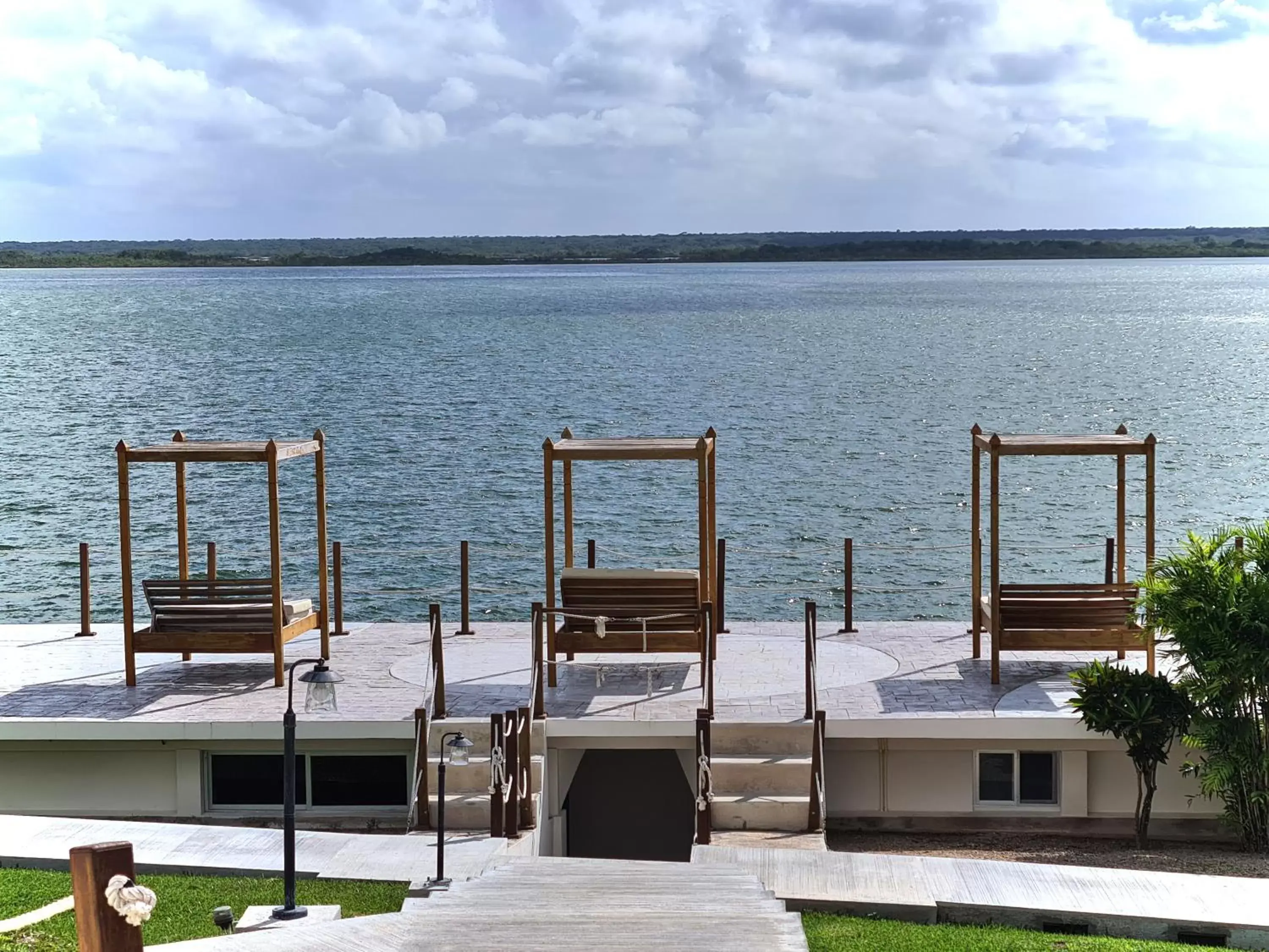 Property building in Hotel Vista Laguna Bacalar