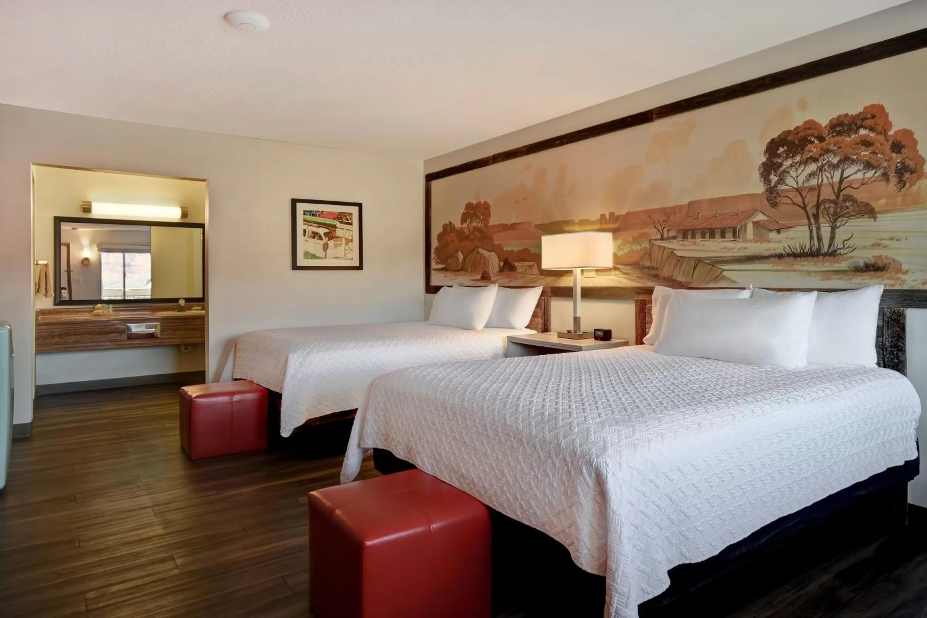 Bedroom, Bed in Expedition Lodge Moab Arches National Park