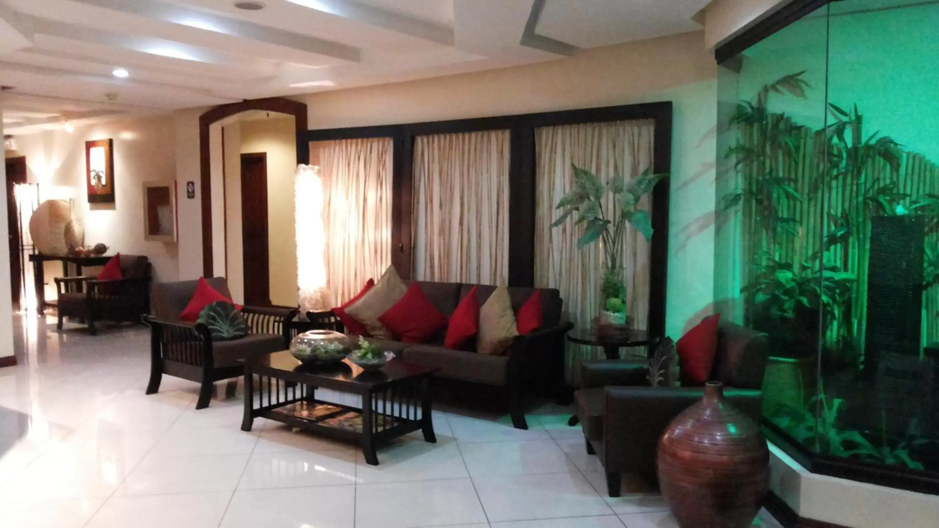 Lobby or reception, Seating Area in Subic Residencias