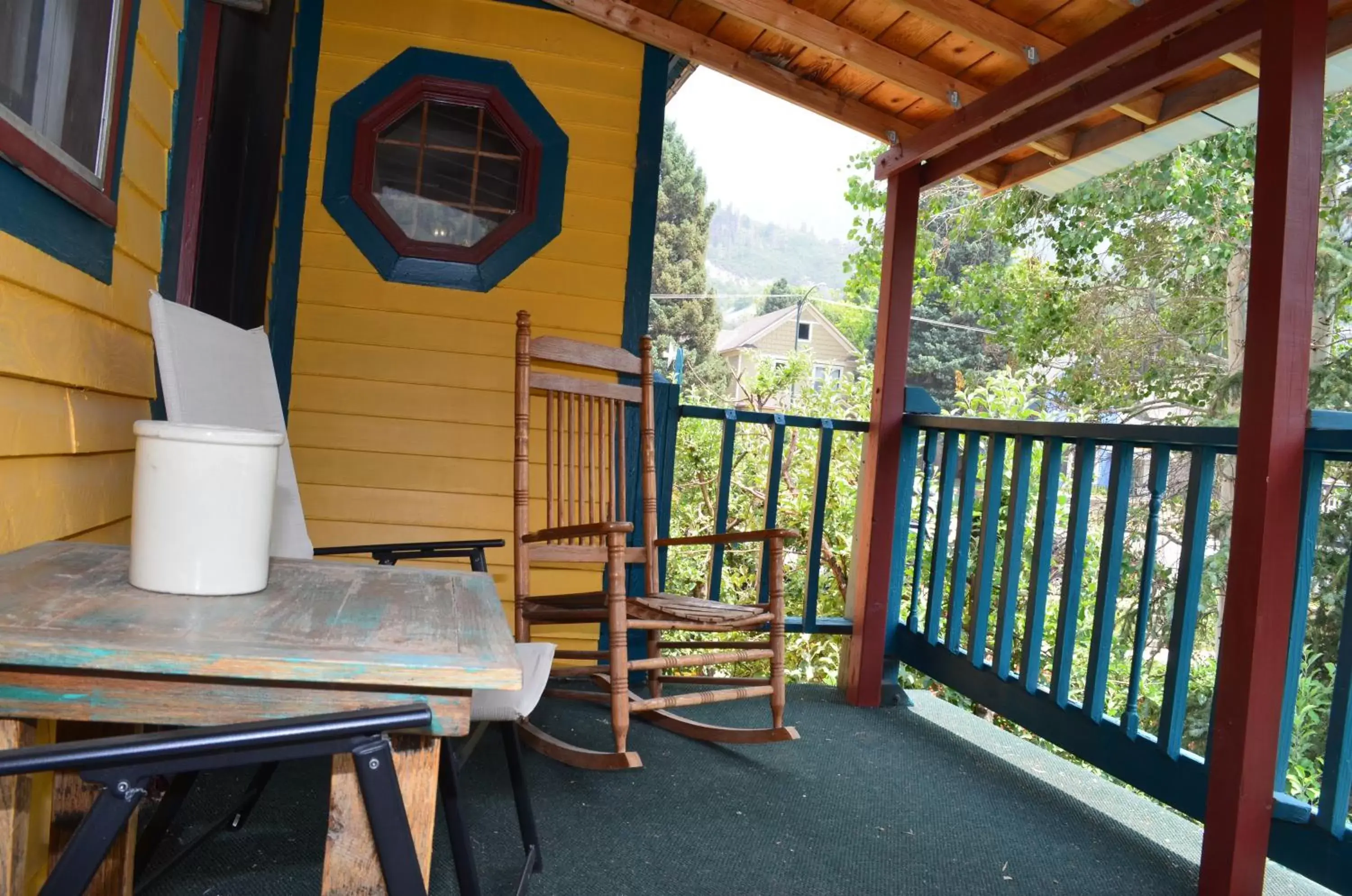 Balcony/Terrace in The Ouray Main Street Inn