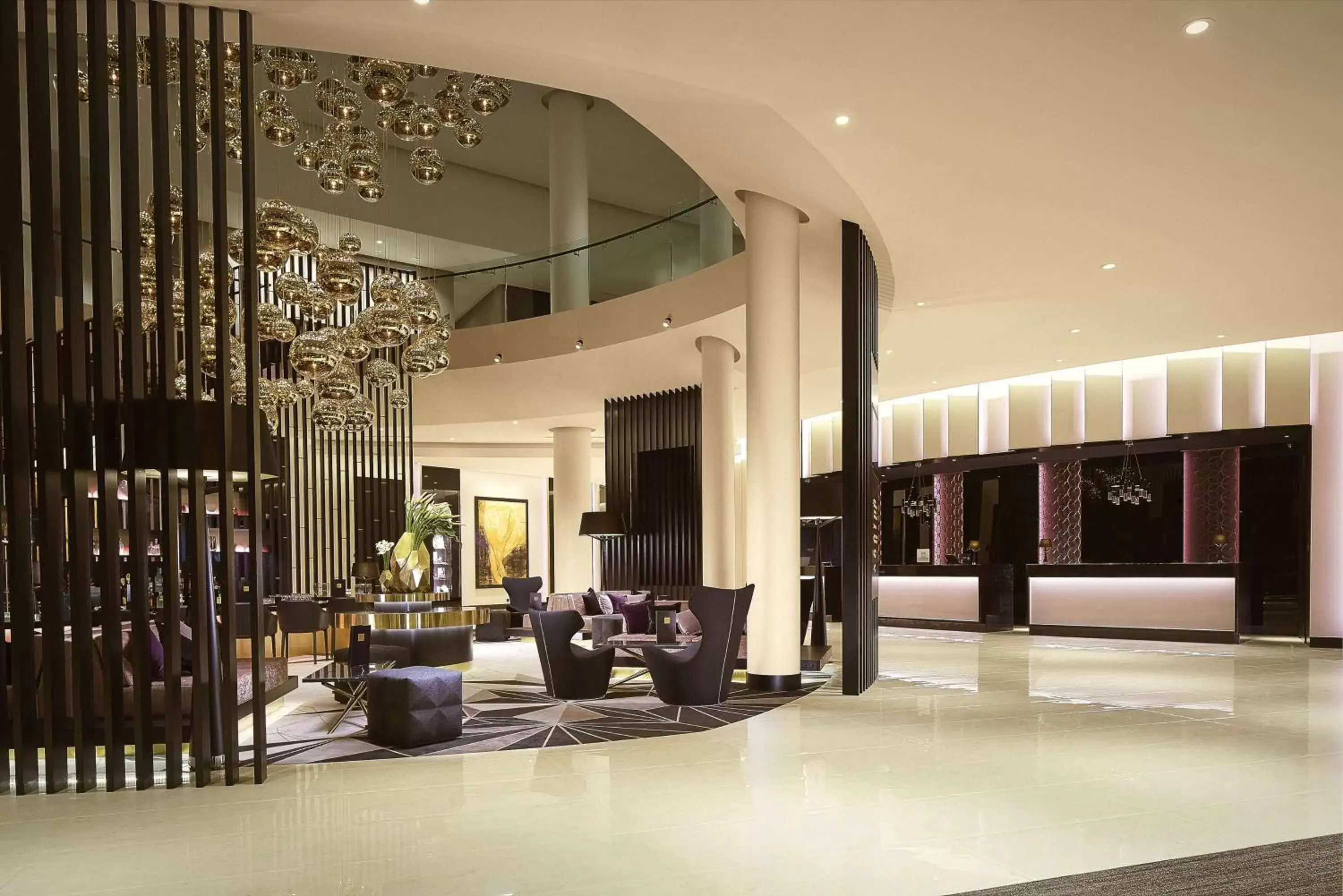 Lounge or bar, Lobby/Reception in Hilton Tallinn Park
