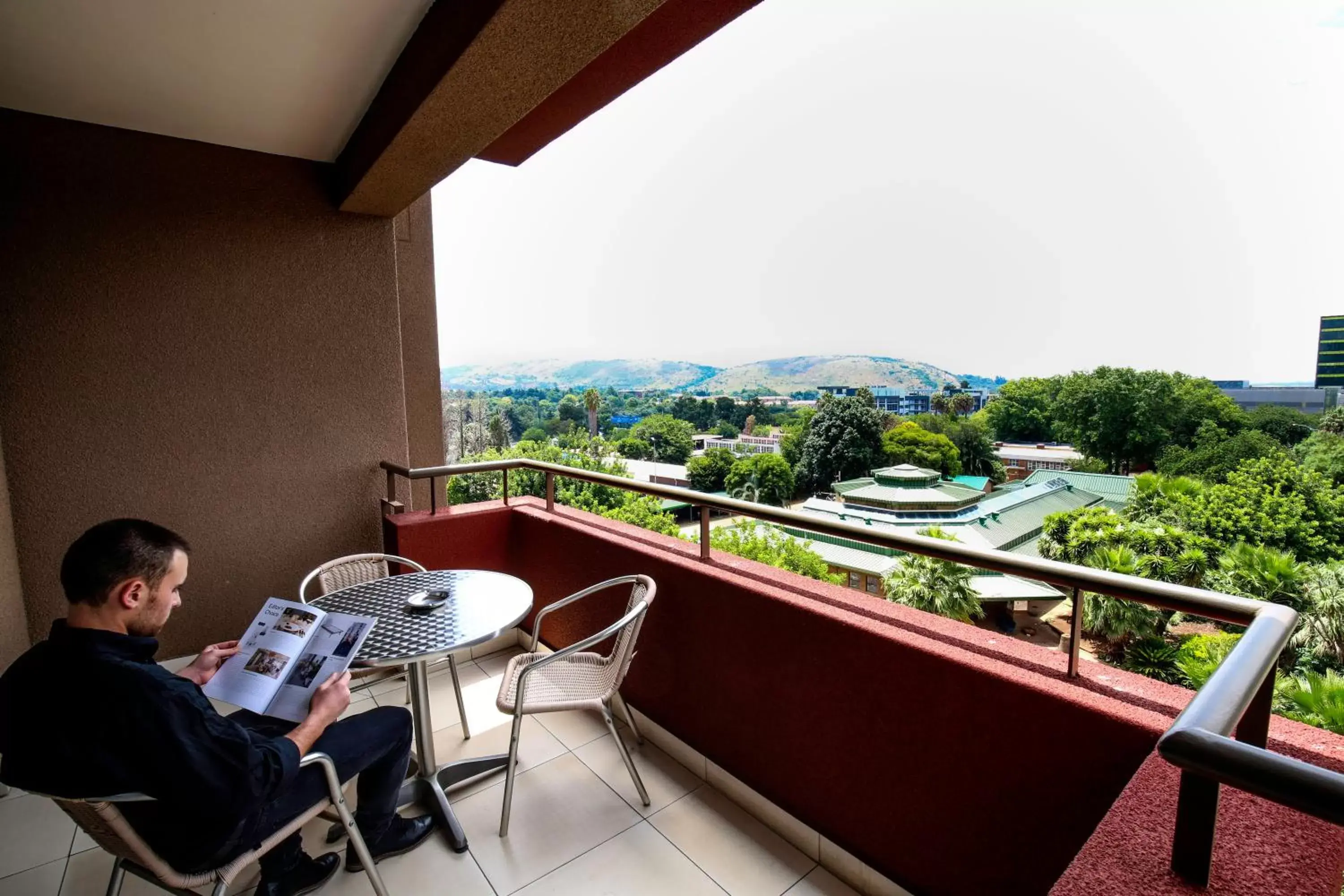 Balcony/Terrace in The Nicol Hotel and Apartments