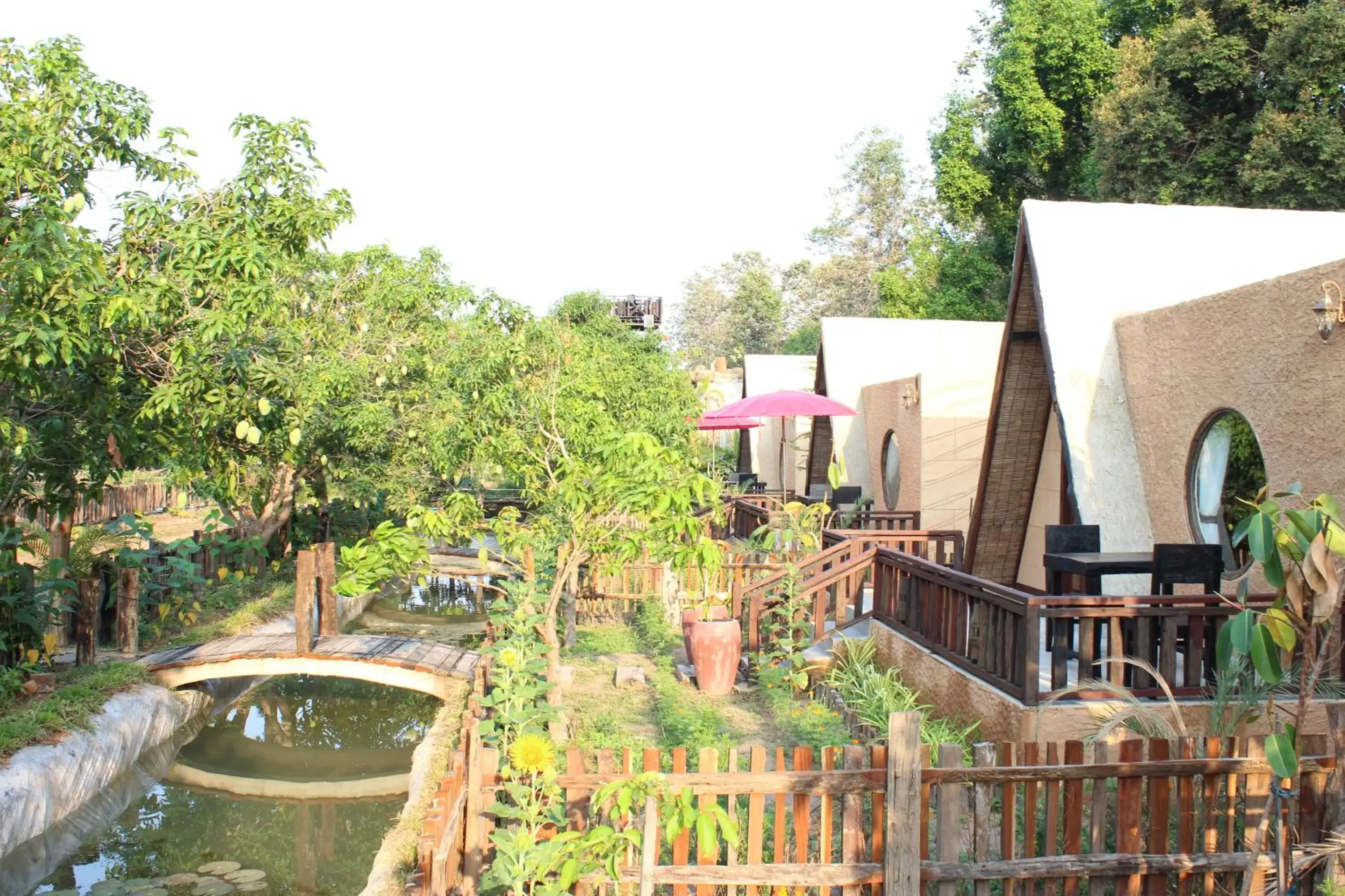 Bird's eye view, Property Building in Bong Thom Forest Lodge