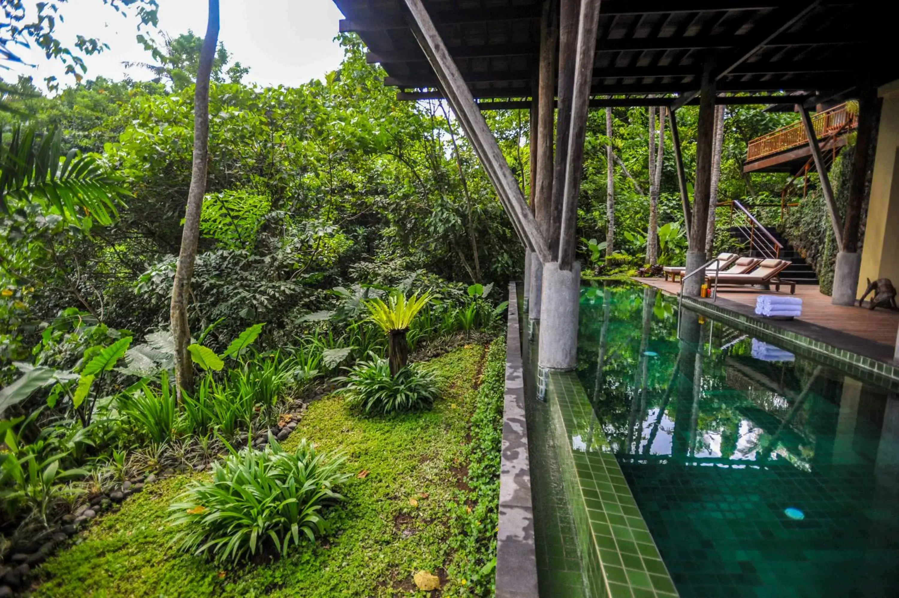 Garden view in Komaneka at Bisma Ubud Garden view in Komaneka at Bisma Ubud