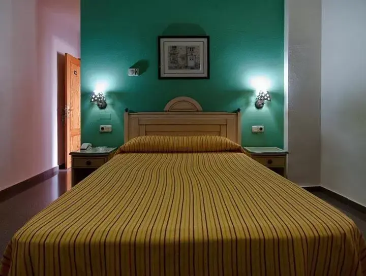 Bed in Hotel Los Bartolos