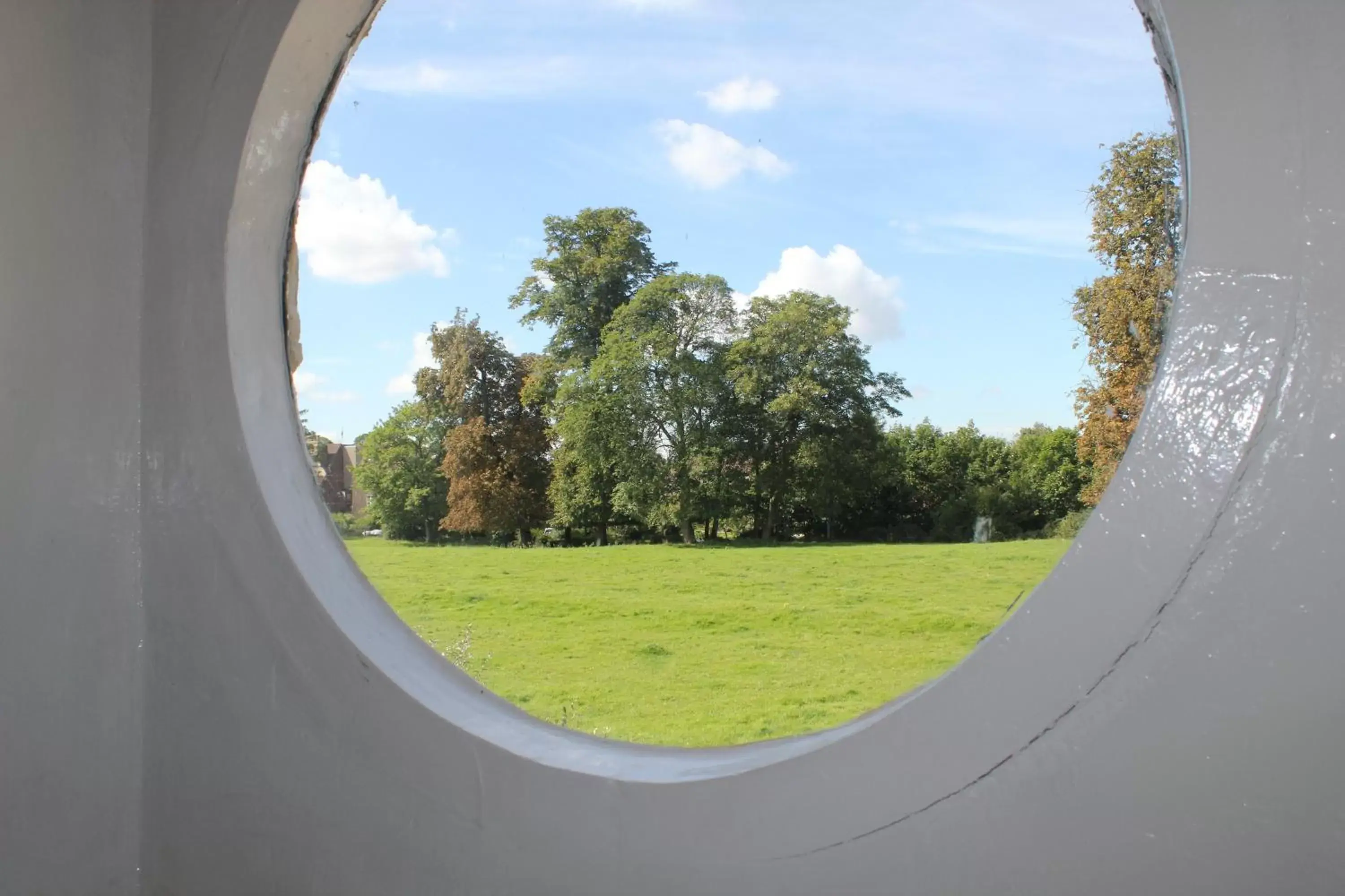 Garden view in The Coach House