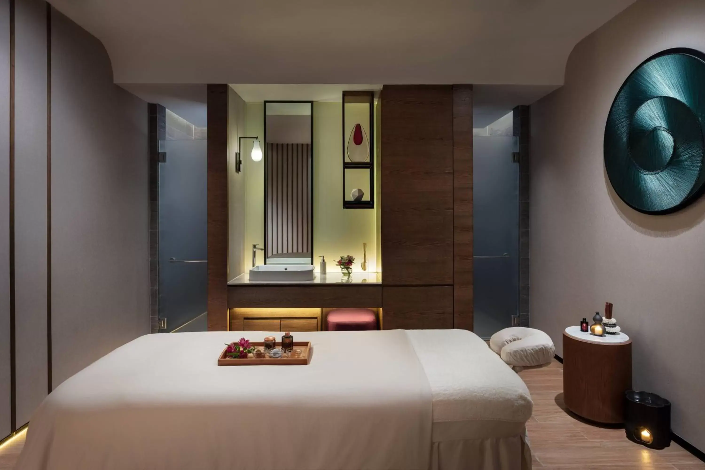 Spa and wellness centre/facilities, Bed in Hong Kong Ocean Park Marriott Hotel