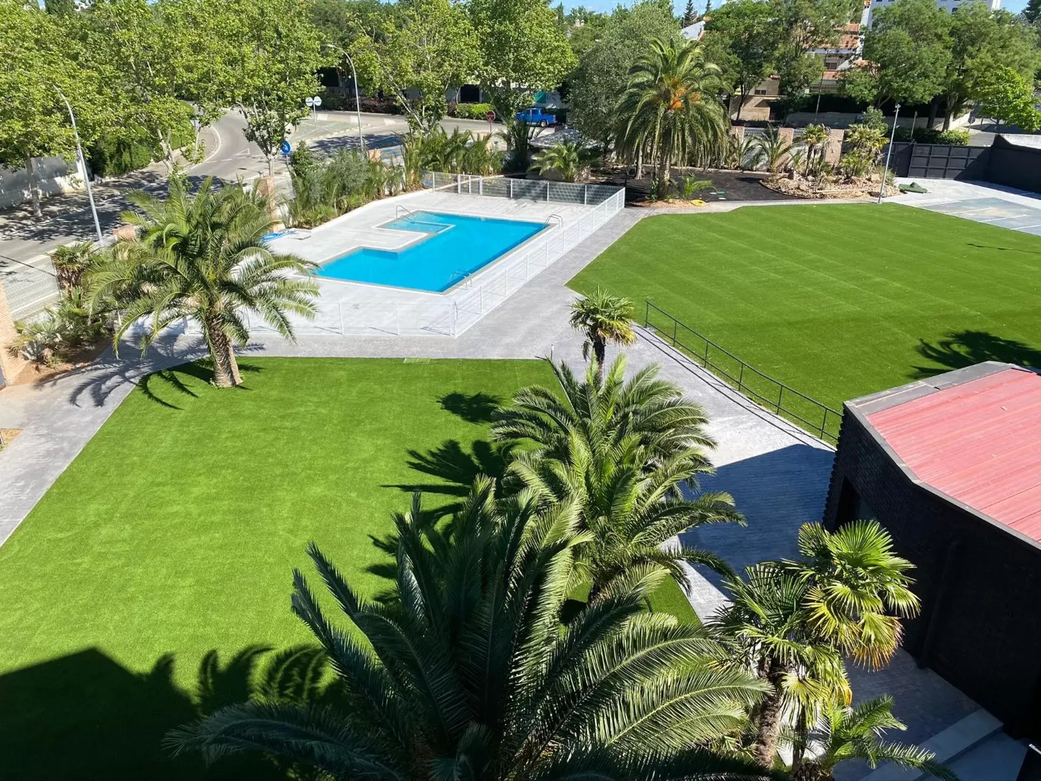 Garden, Pool View in Hotel Parque Real