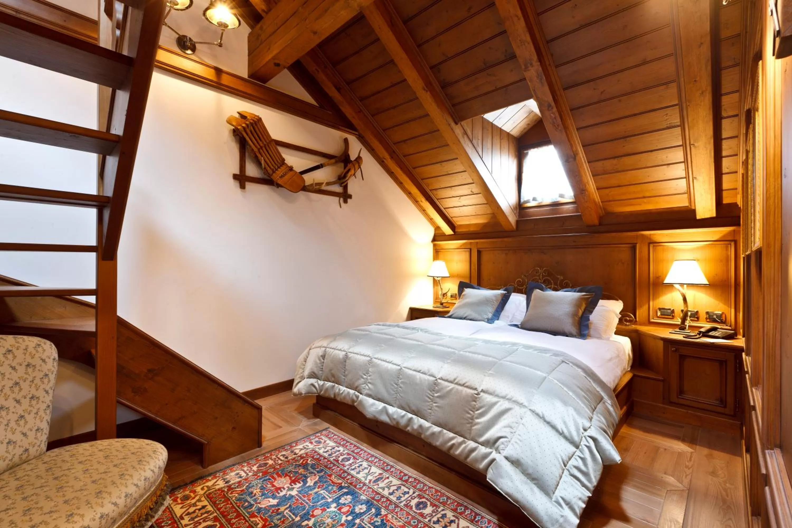 Bed in Ambra Cortina Luxury&Fashion Hotel