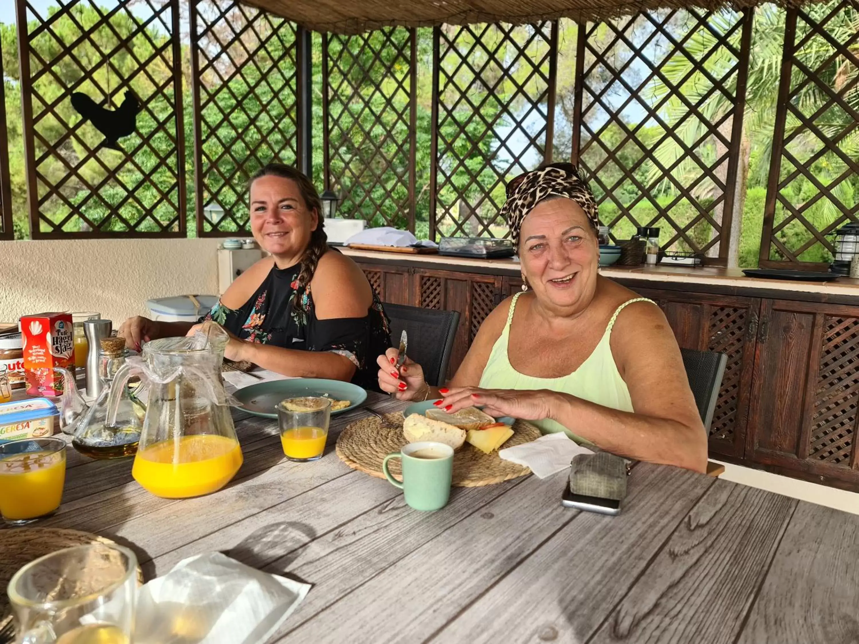 Food and drinks in Finca la Yuca