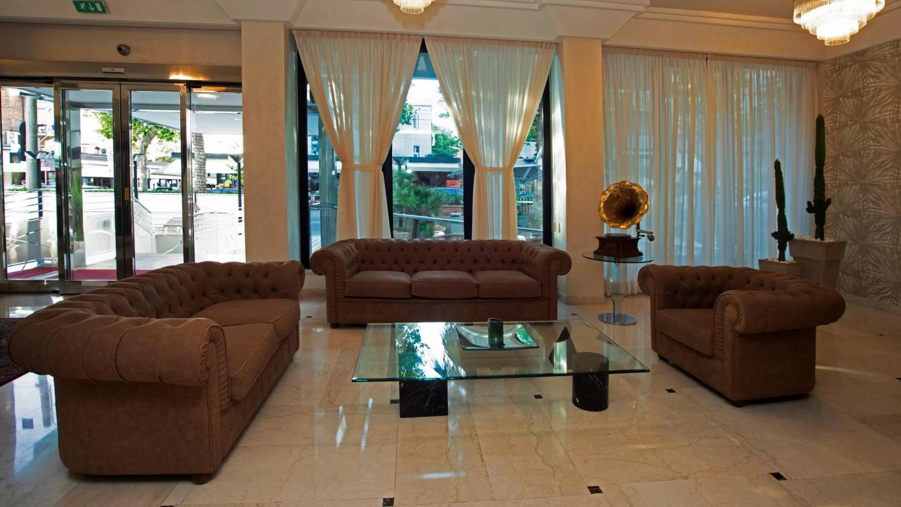 Lobby or reception in Hotel Du Soleil