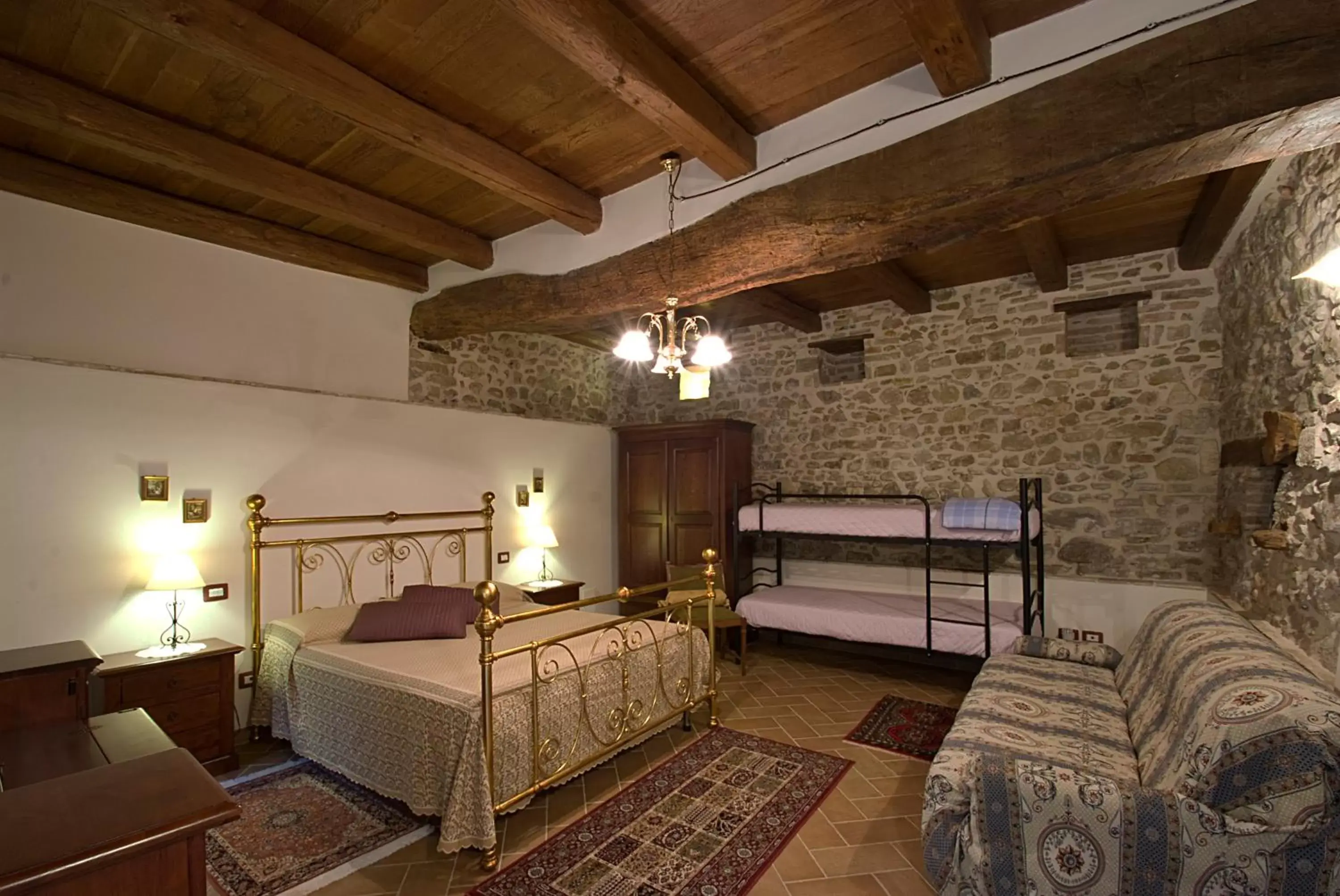 Photo of the whole room, Bed in Casale del Monsignore