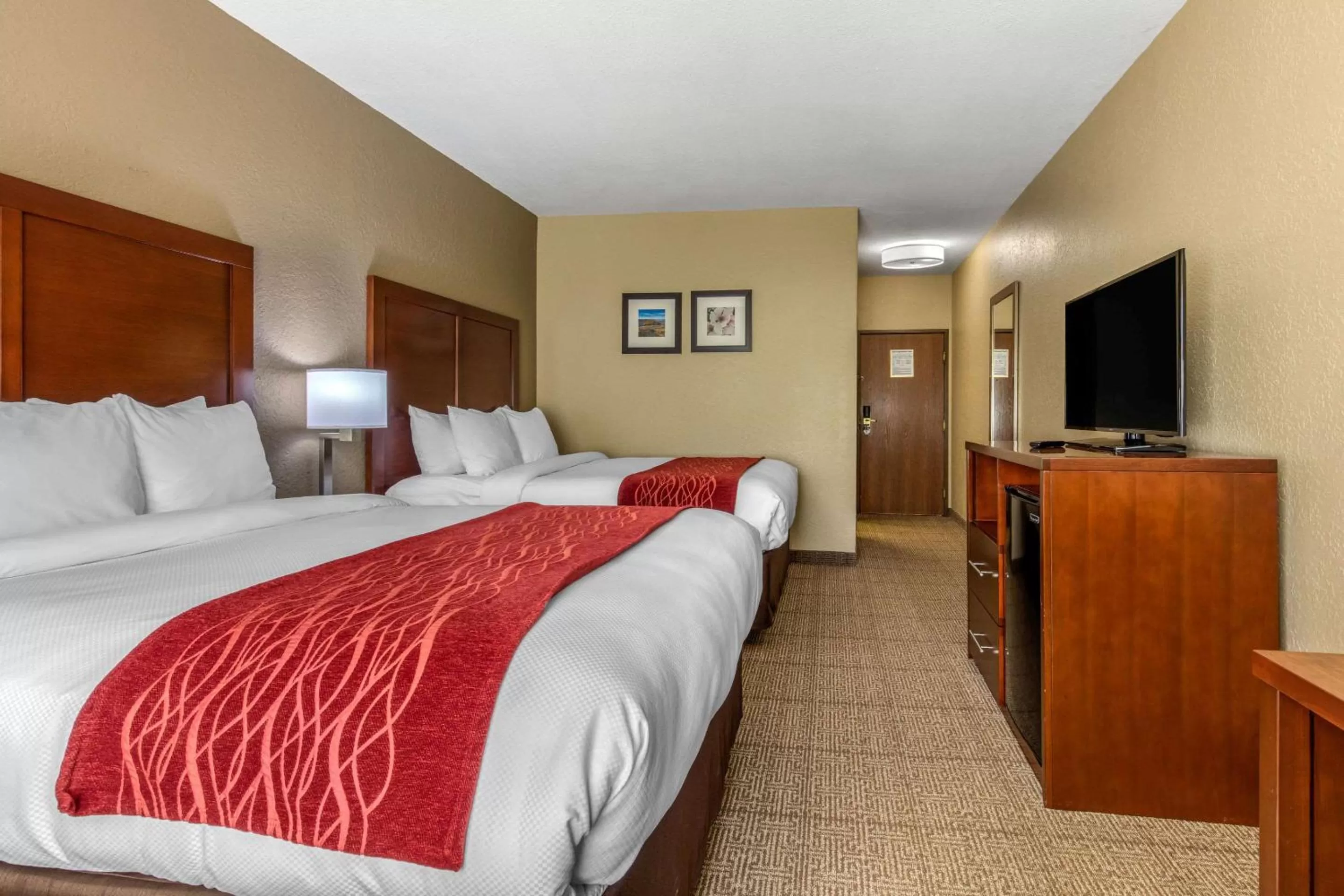 Photo of the whole room, Bed in Comfort Inn & Suites McComb
