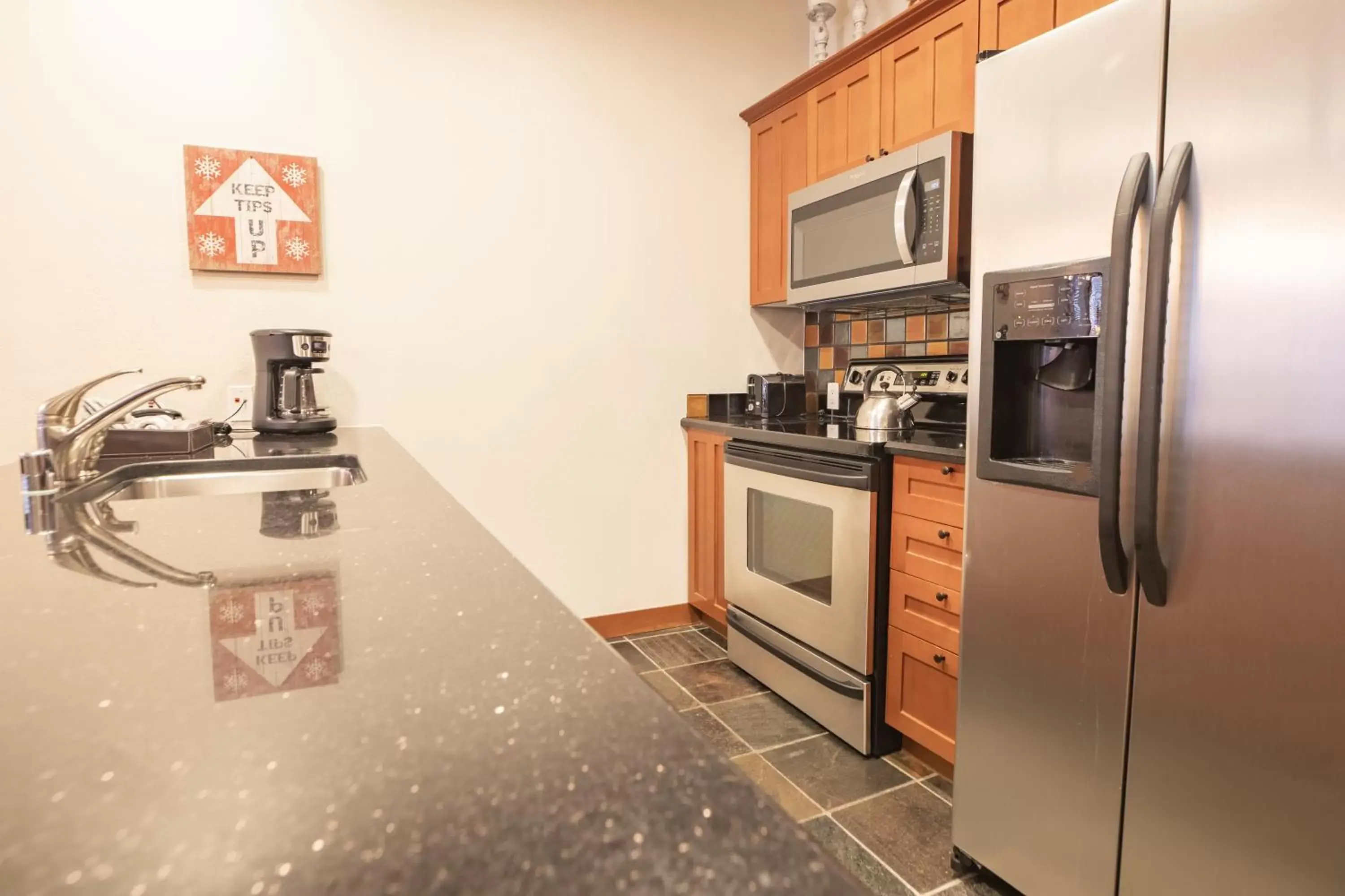 Kitchen/Kitchenette in The Village at Palisades Tahoe