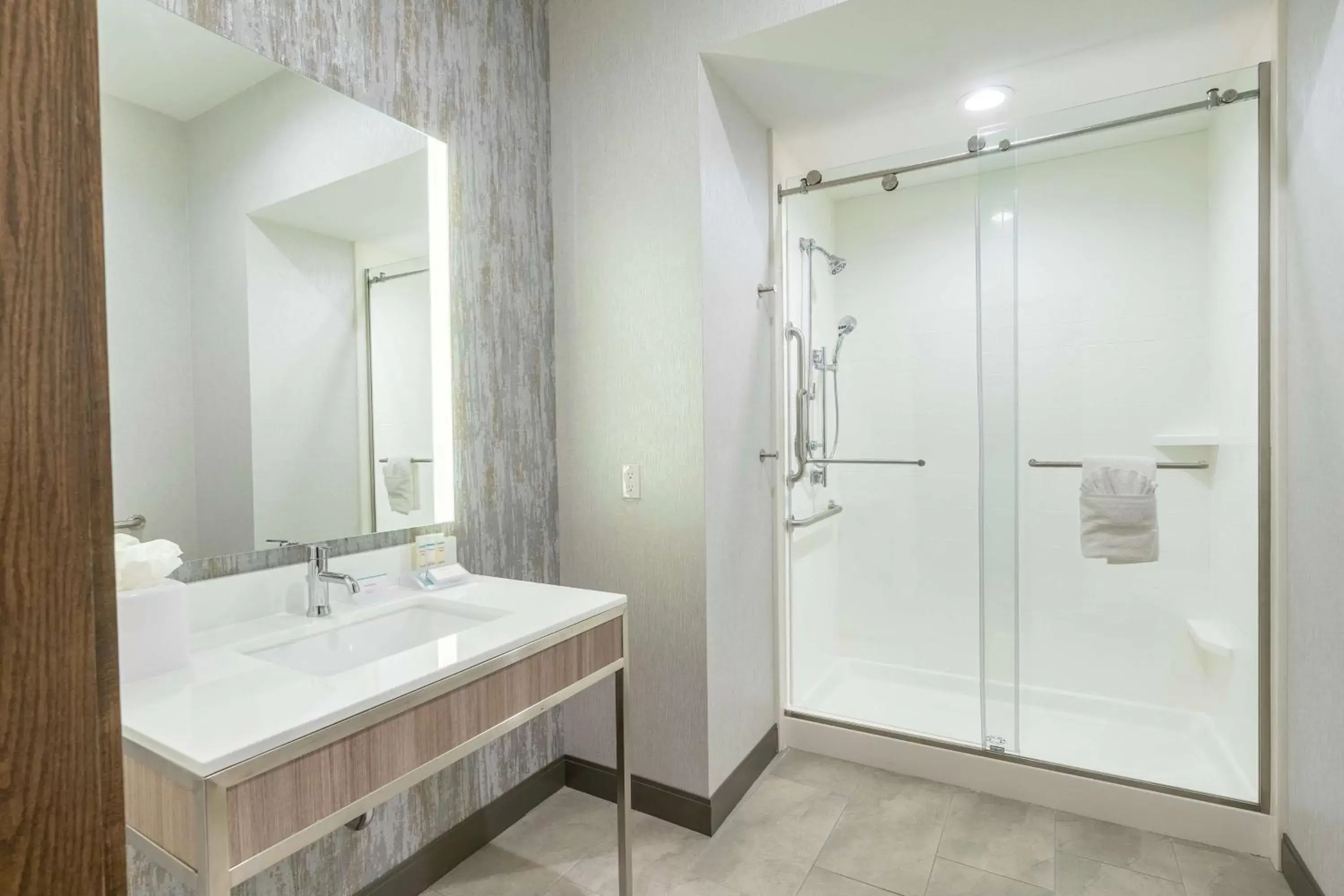 Bathroom in Hilton Garden Inn Wichita Downtown, Ks Bathroom in Hilton Garden Inn Wichita Downtown, Ks