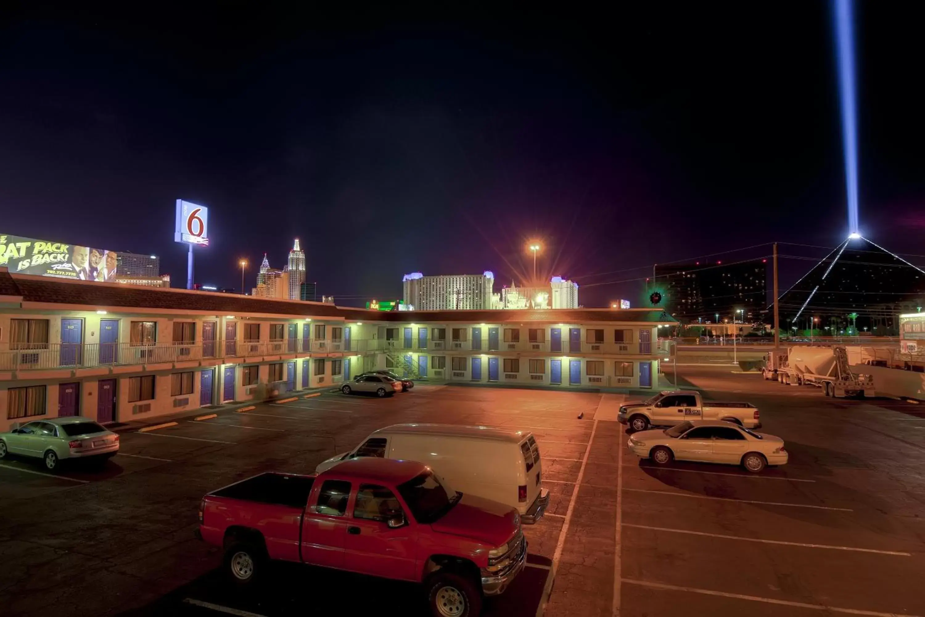 Facade/entrance, Neighborhood in Motel 6-Las Vegas, NV - I-15 Stadium