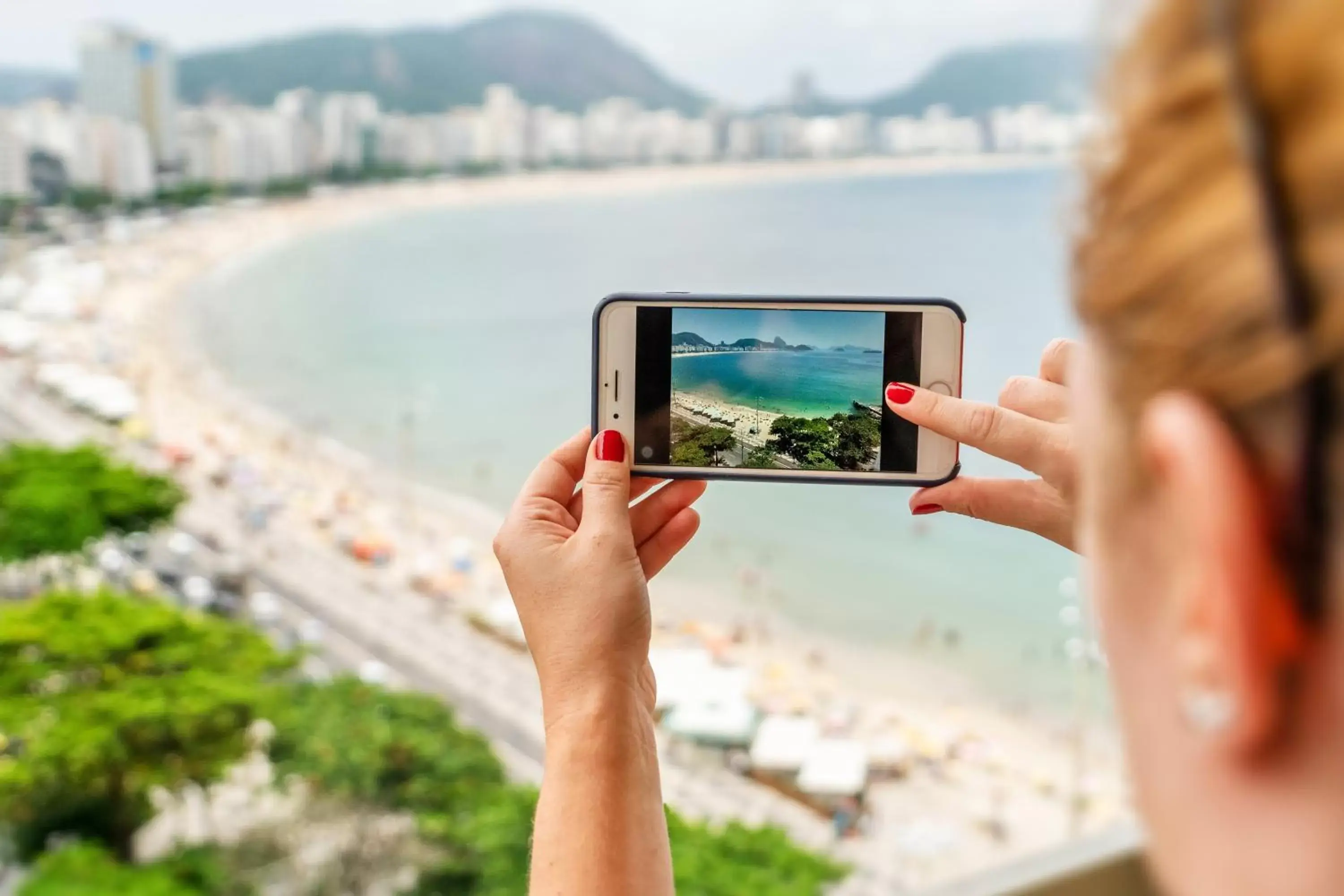 Sea view in Fairmont Rio de Janeiro Copacabana