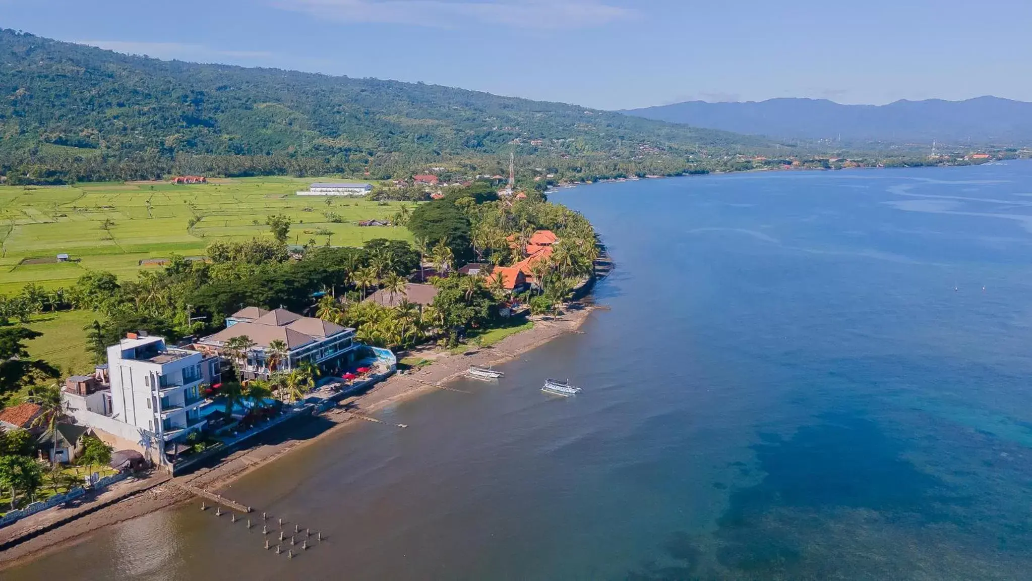 Bird's eye view in Padmasari Resort Lovina Bird's eye view in Padmasari Resort Lovina