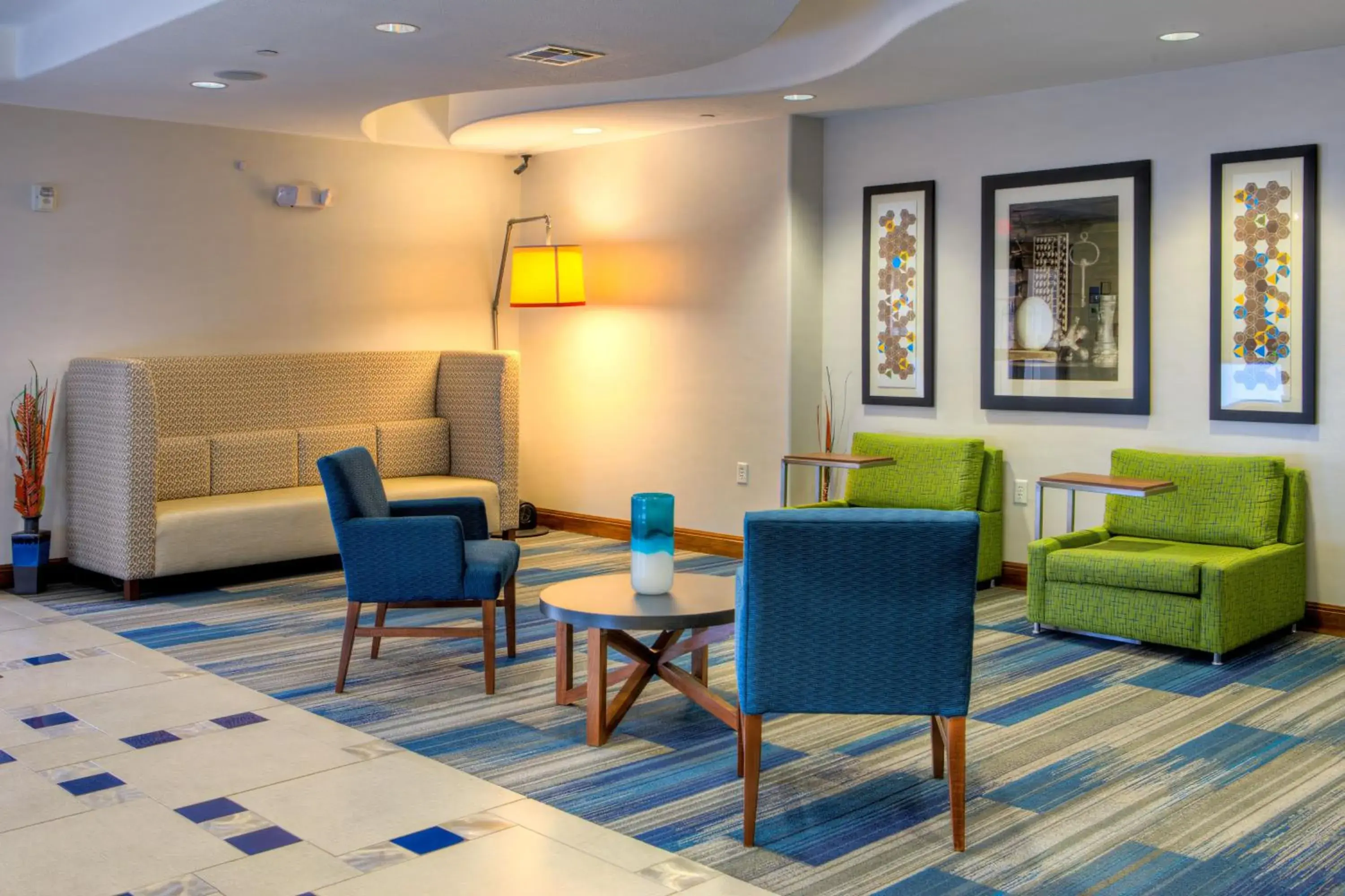 Lobby or reception, Seating Area in Holiday Inn Express Hotel & Suites Austin NE-Hutto, an IHG Hotel