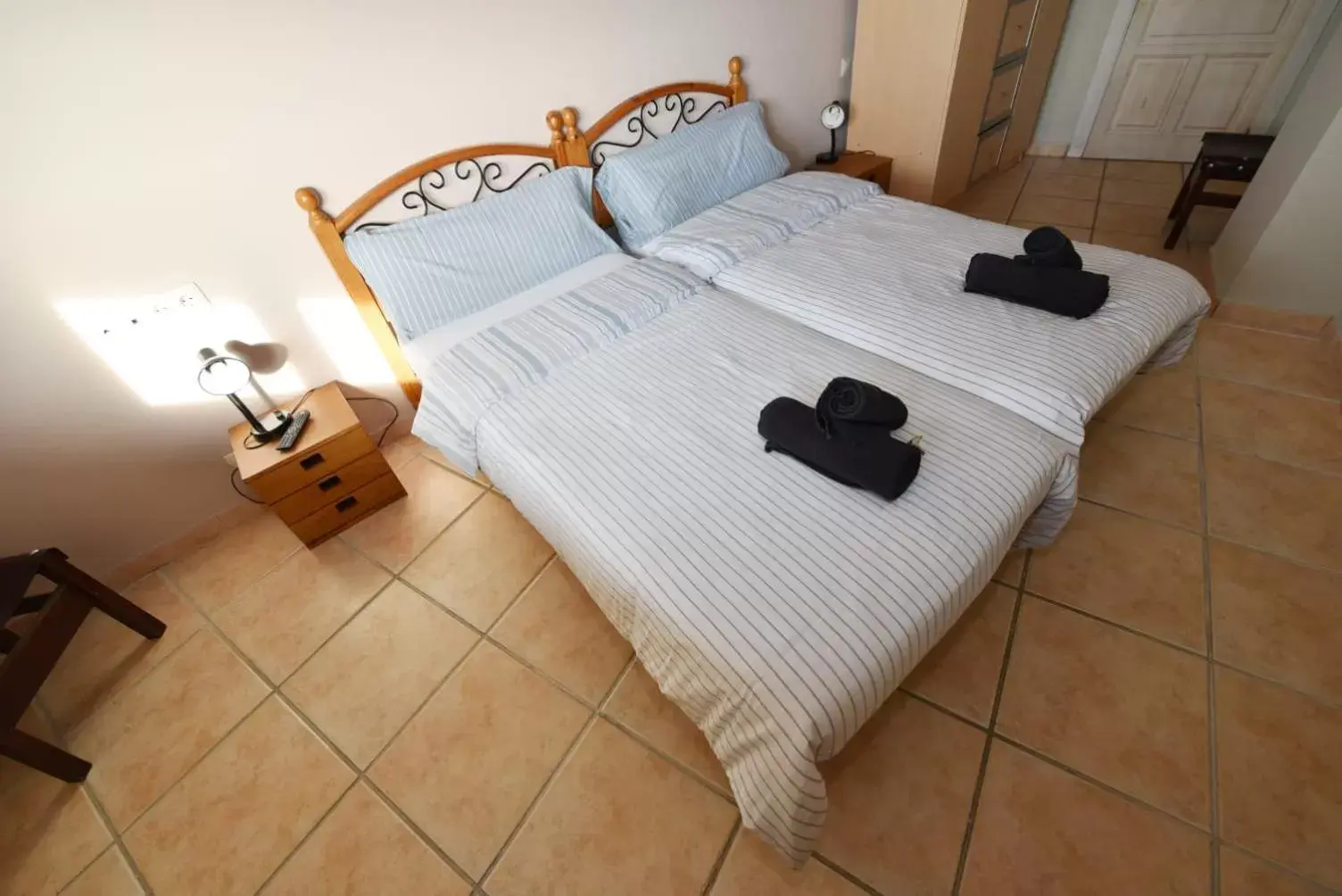 Bed in Hotel Rural el Castillo