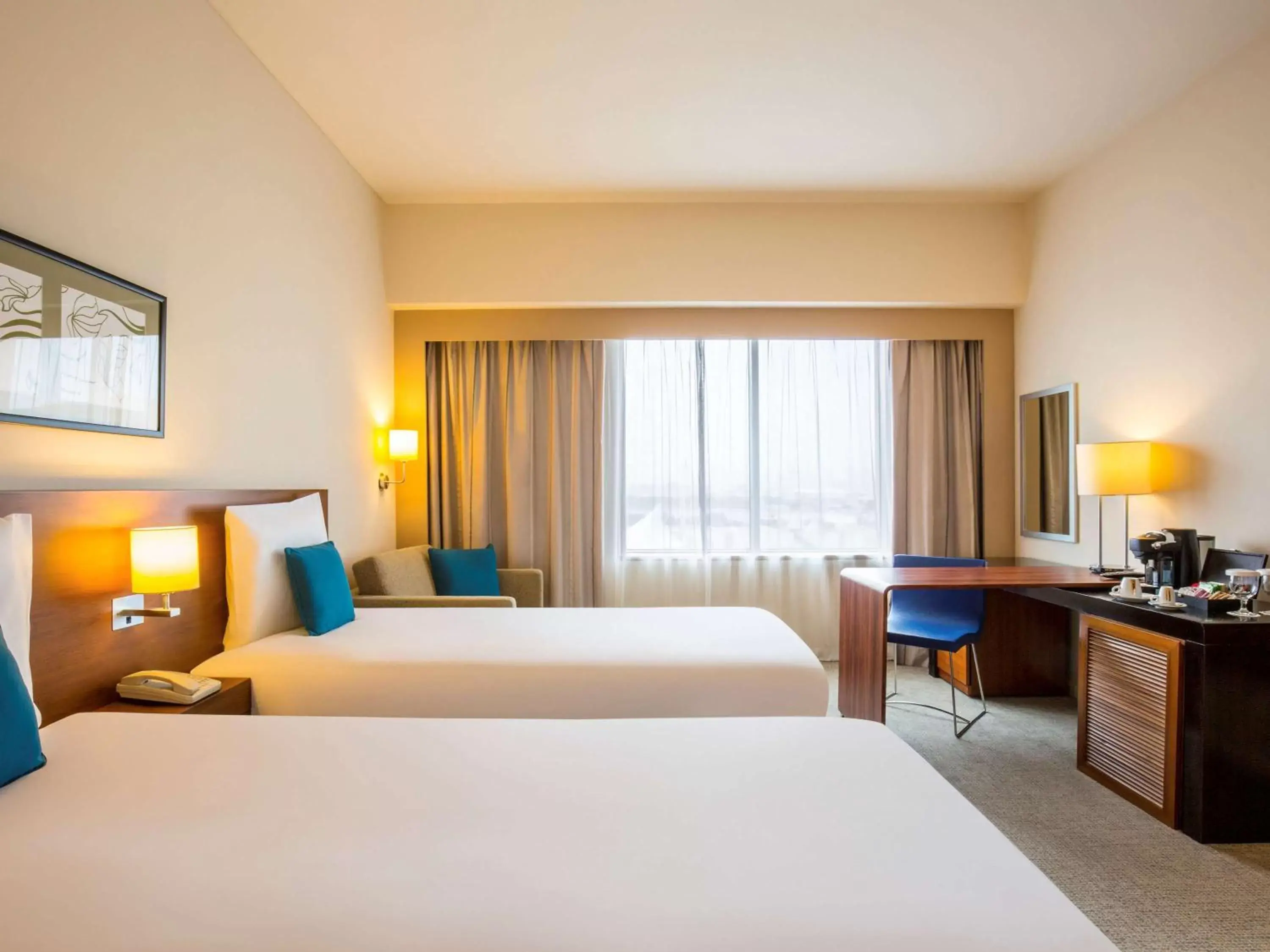 Photo of the whole room, Bed in Novotel Deira City Centre