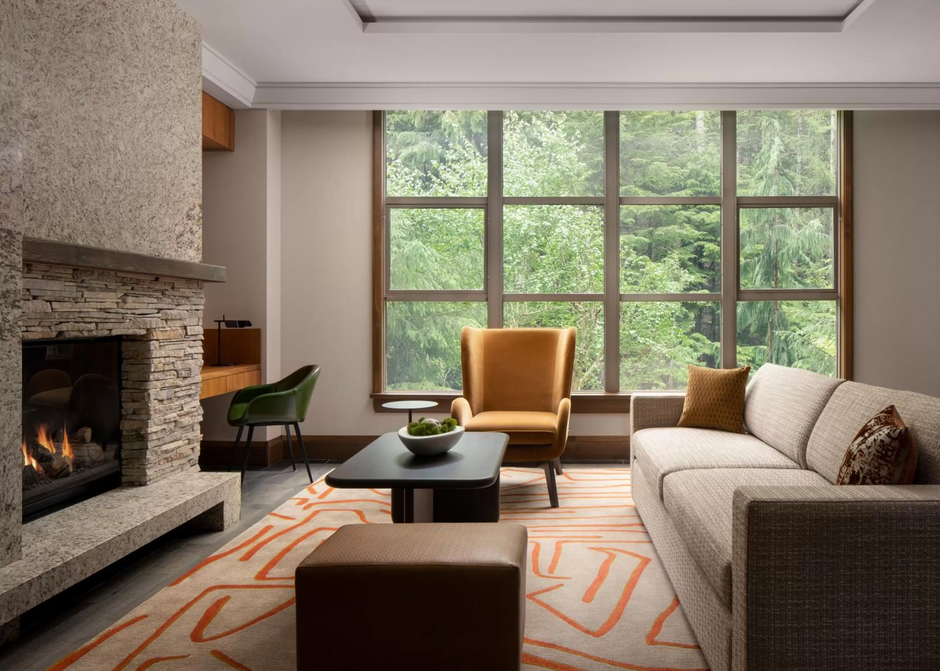 Living room in Four Seasons Resort Whistler