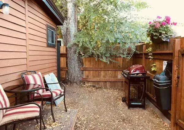 Patio in Twisp River Suites