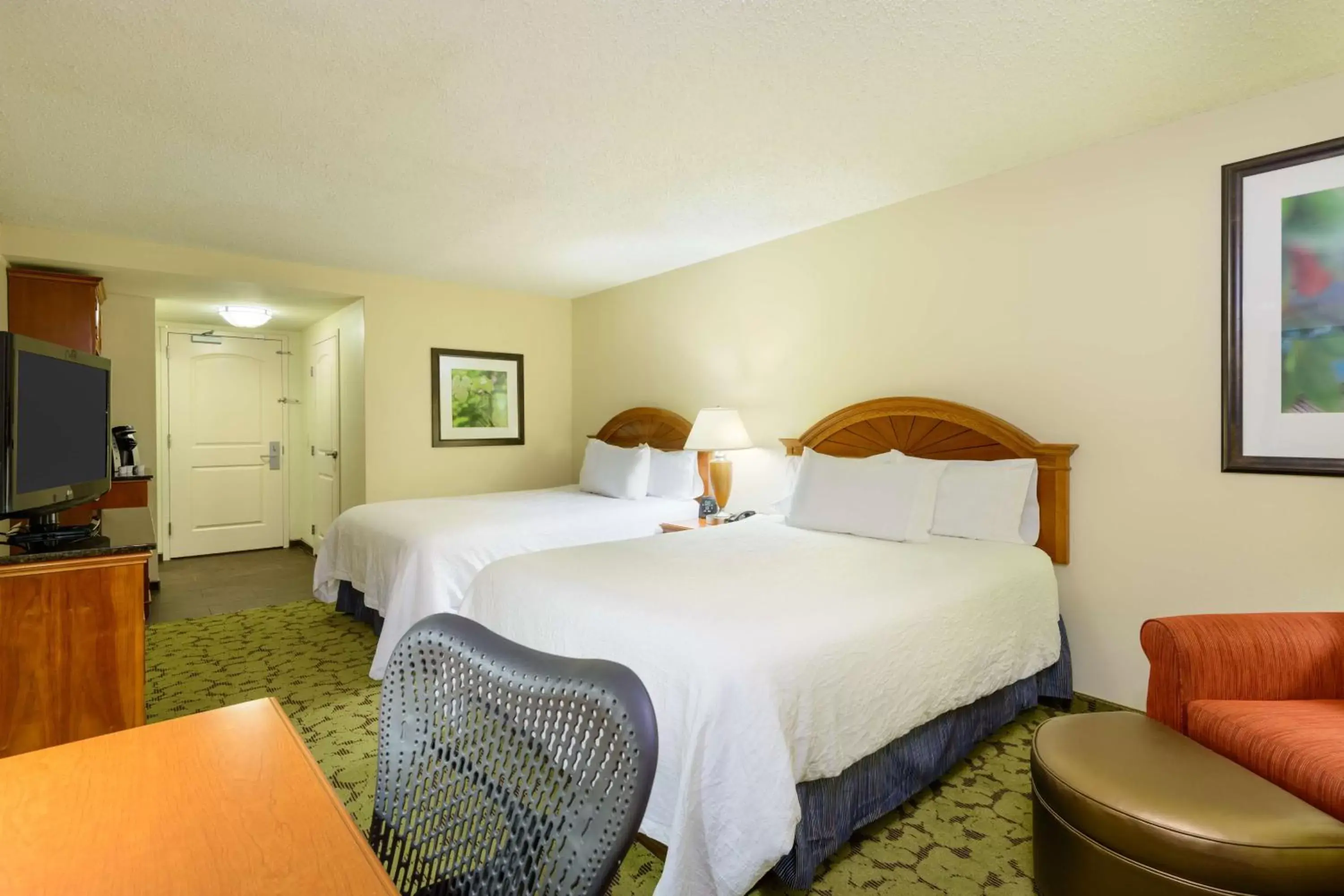 Bed in Hilton Garden Inn Gainesville