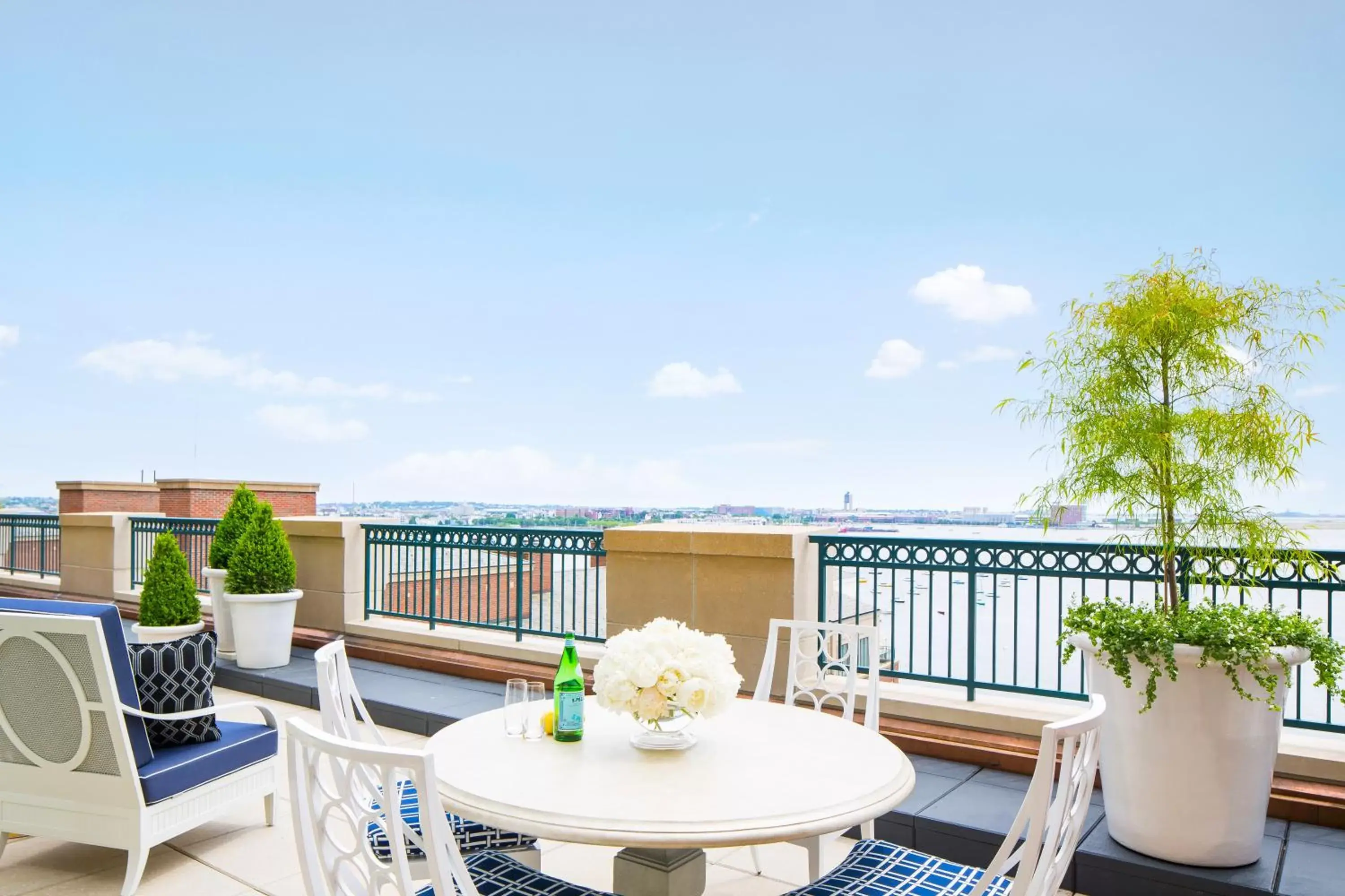 Patio, Balcony/Terrace in Boston Harbor Hotel