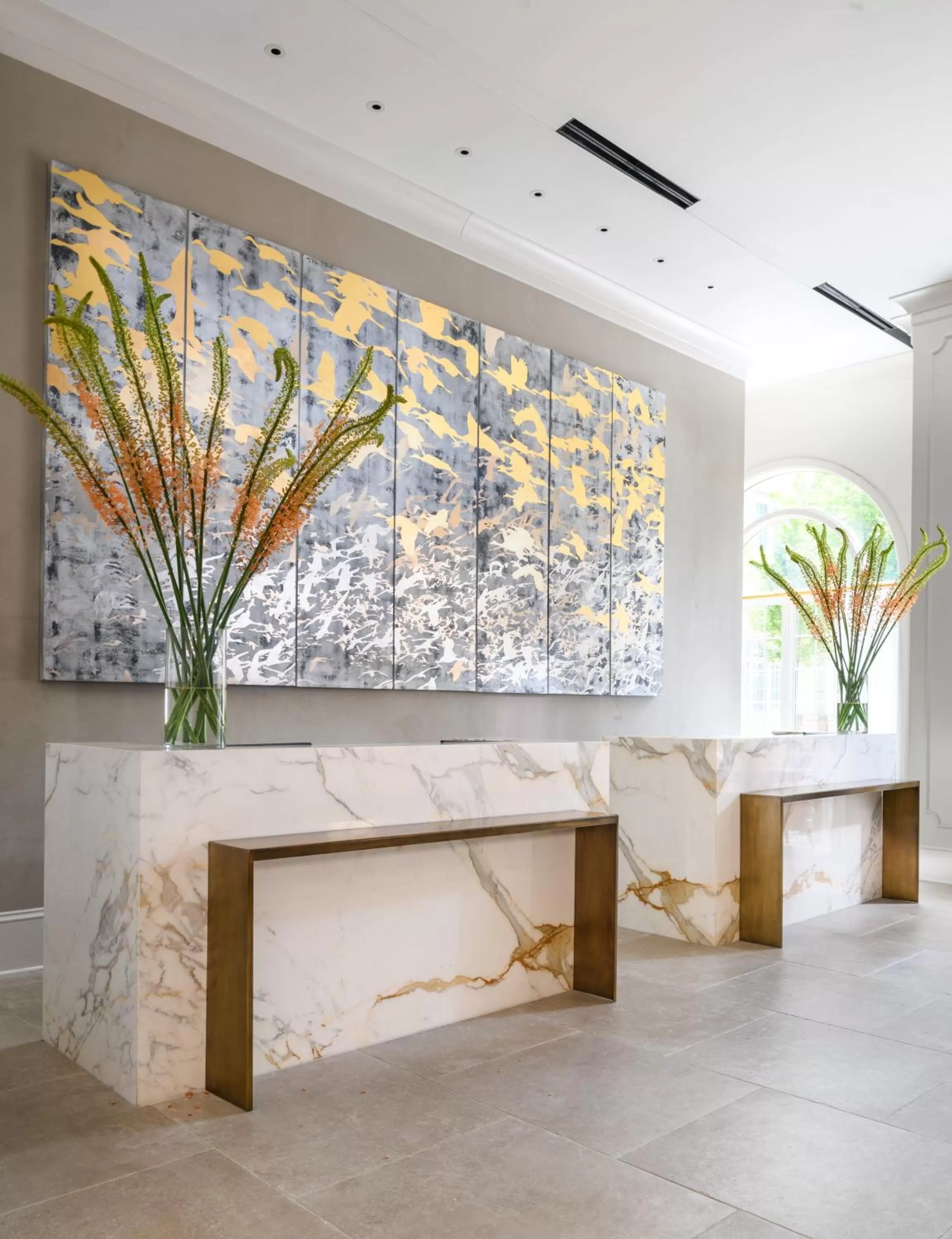 Lobby or reception in Chateau Elan Winery