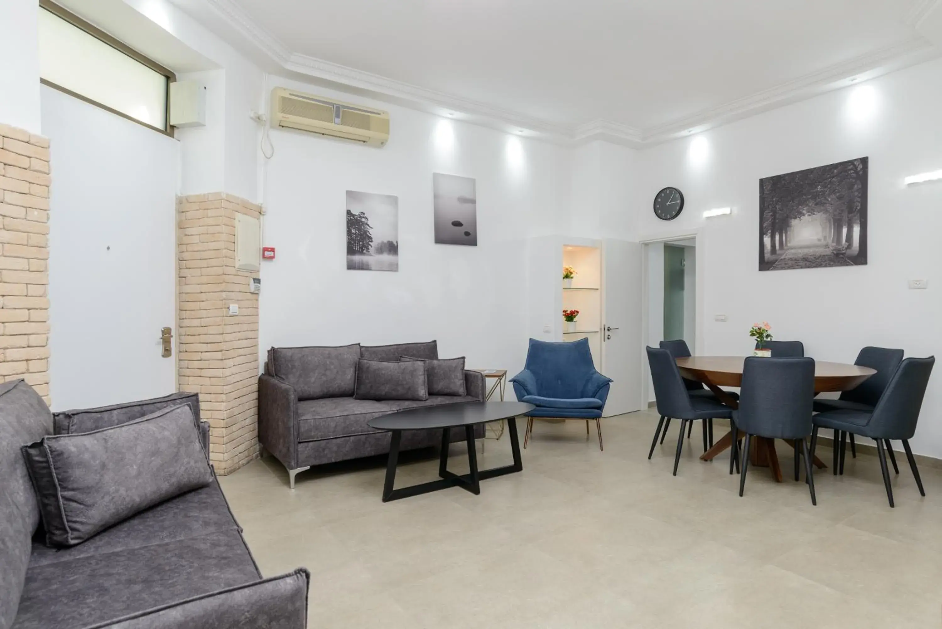 Living room, Seating Area in Liber Tel Aviv Sea Shore Suites