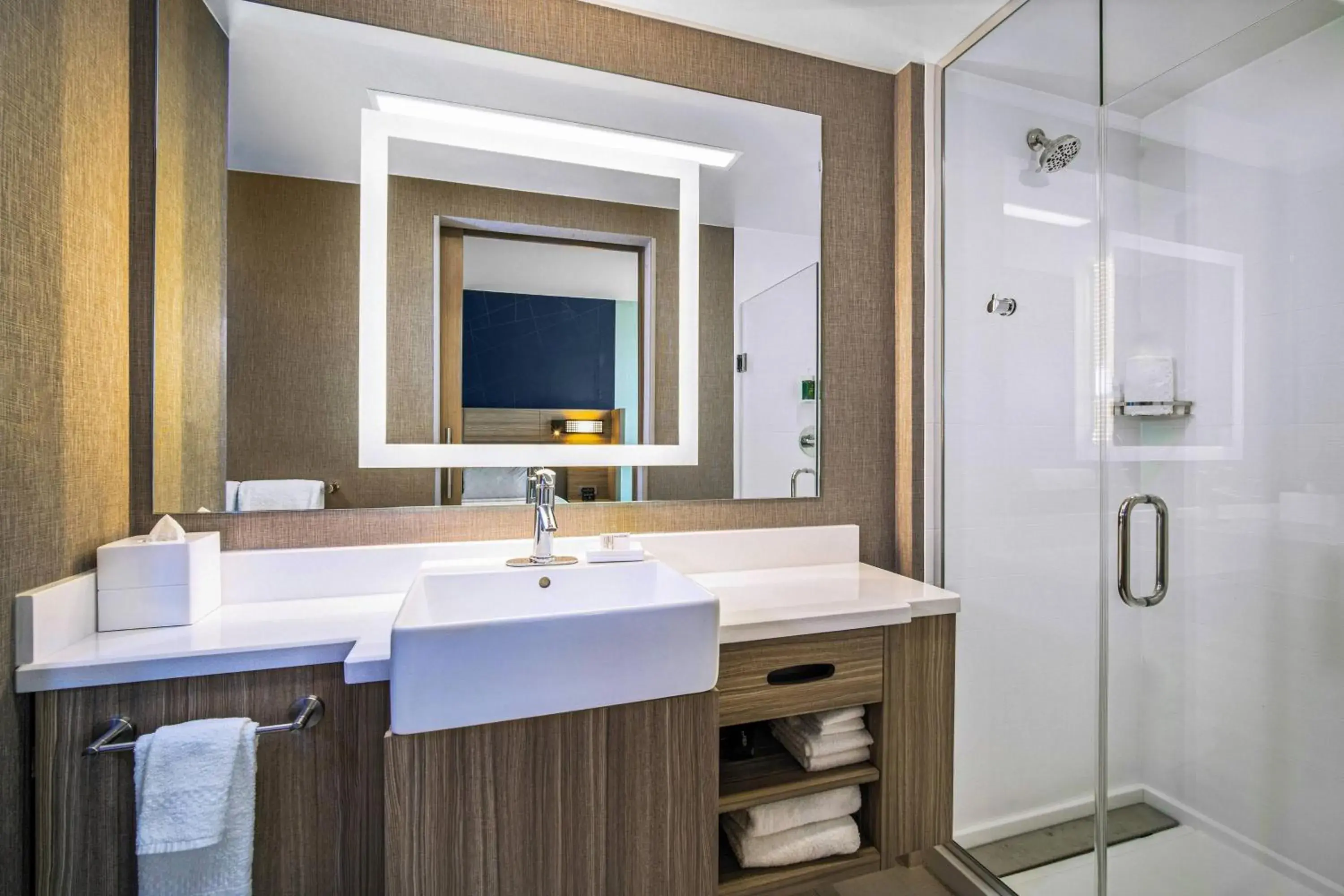 Bathroom in SpringHill Suites by Marriott Phoenix Goodyear