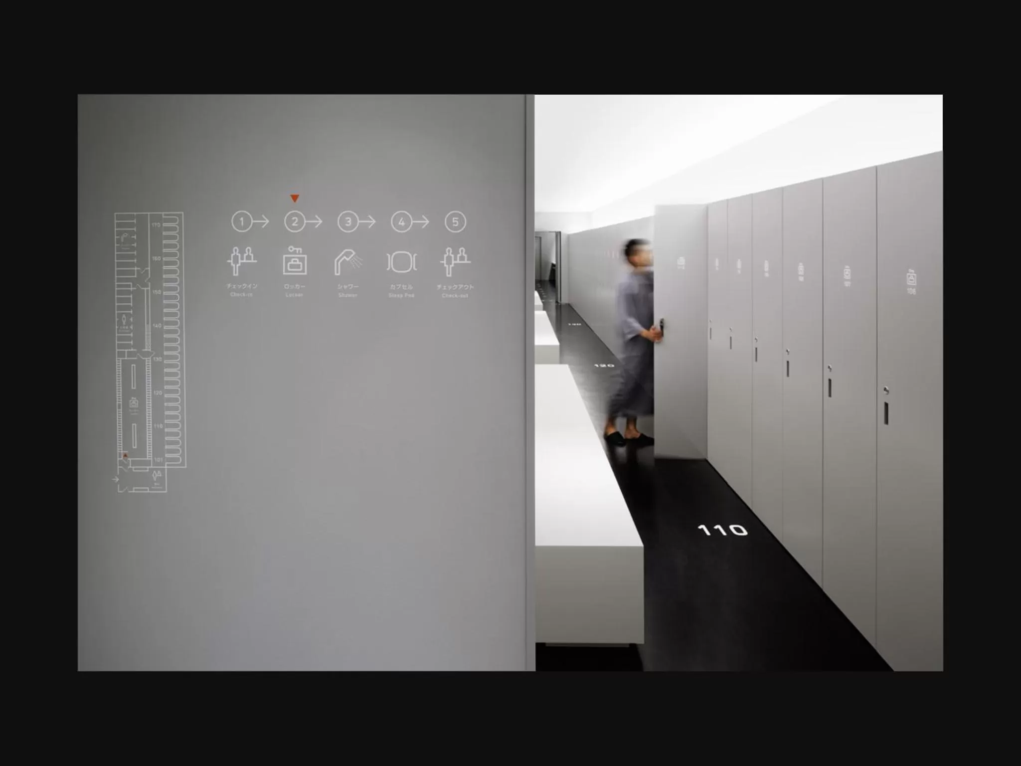 Area and facilities in 9h nine hours Narita Airport