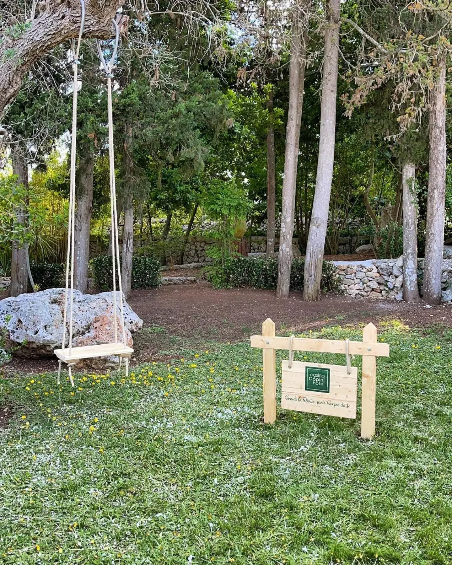 Garden in Relais Casina Copini